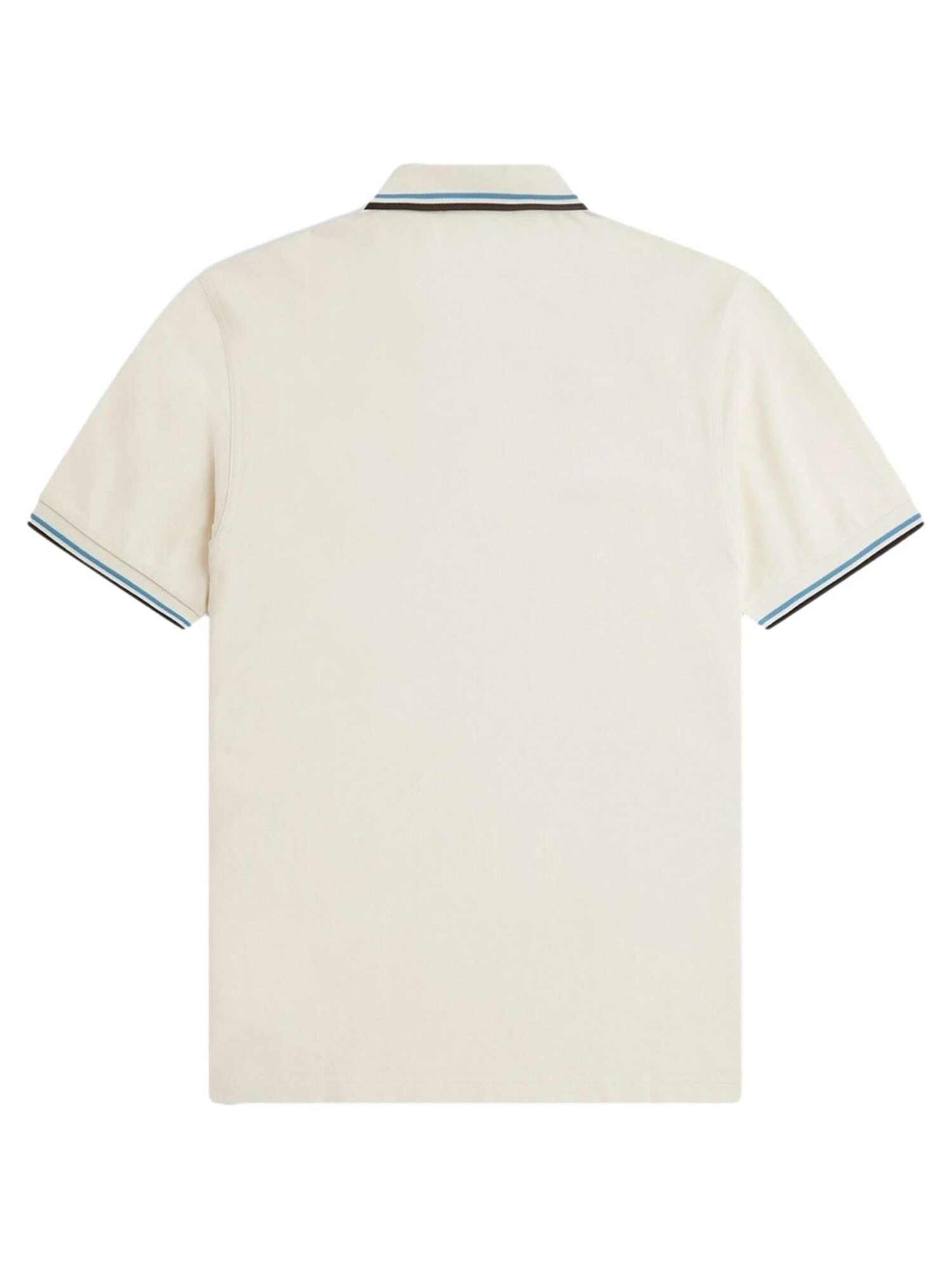 Fred Perry Camiseta 'Polo fred perry beige/azul-negro twin tipped shirt'  beige – imagen 4