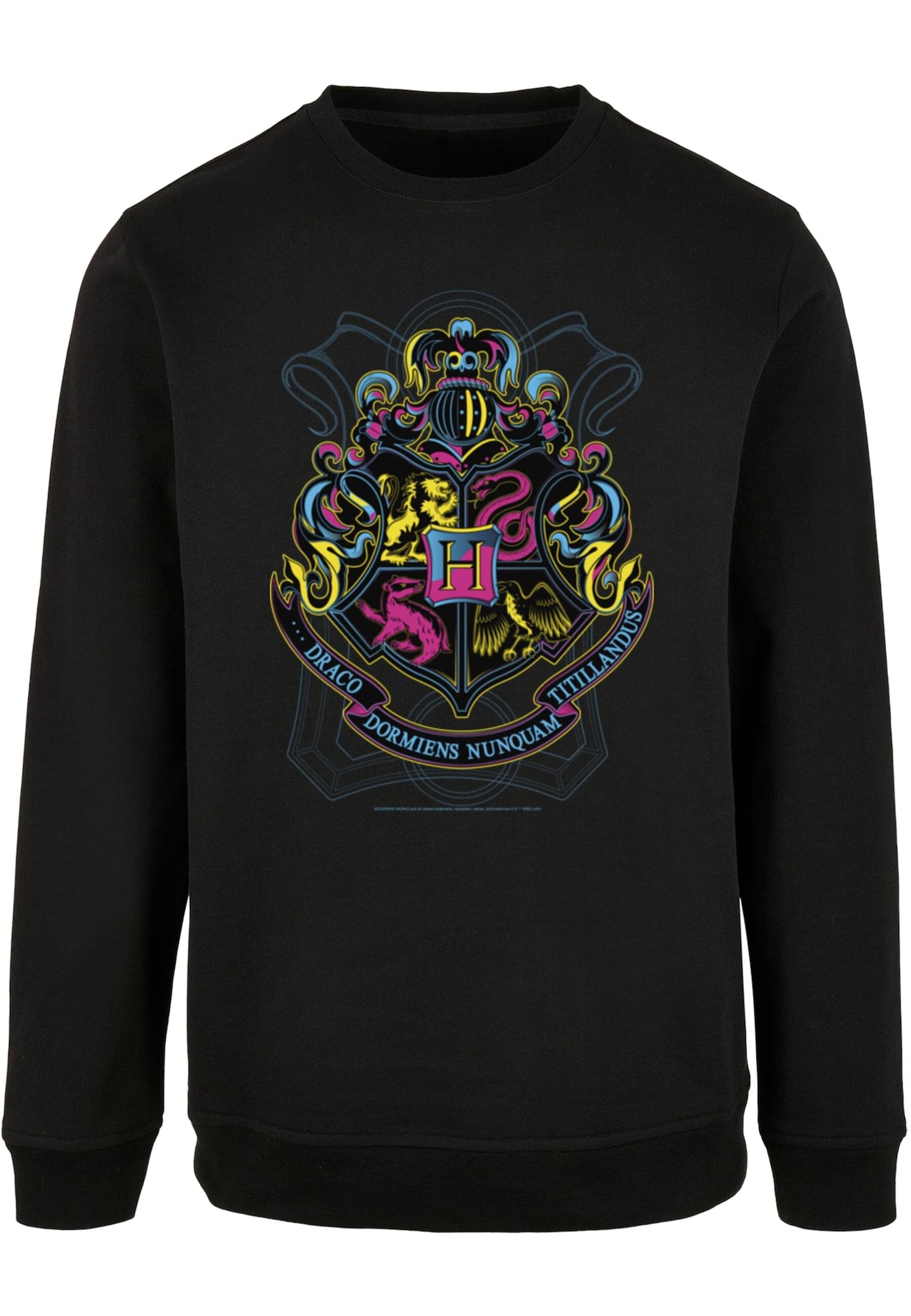Thumbnail - Sweatshirt 'Harry Potter - Neon Hogwarts Crest'