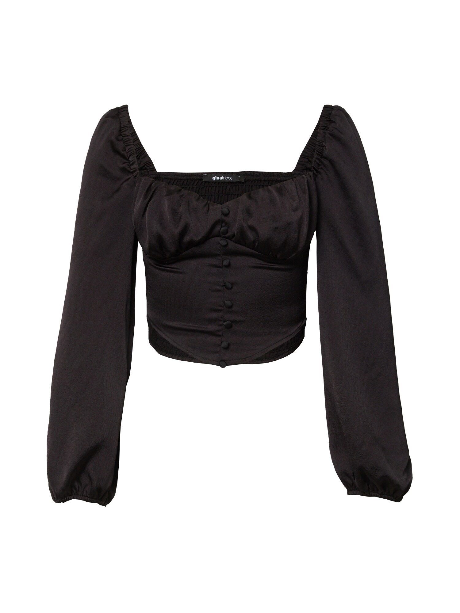 Gina Tricot Blúzka  čierna