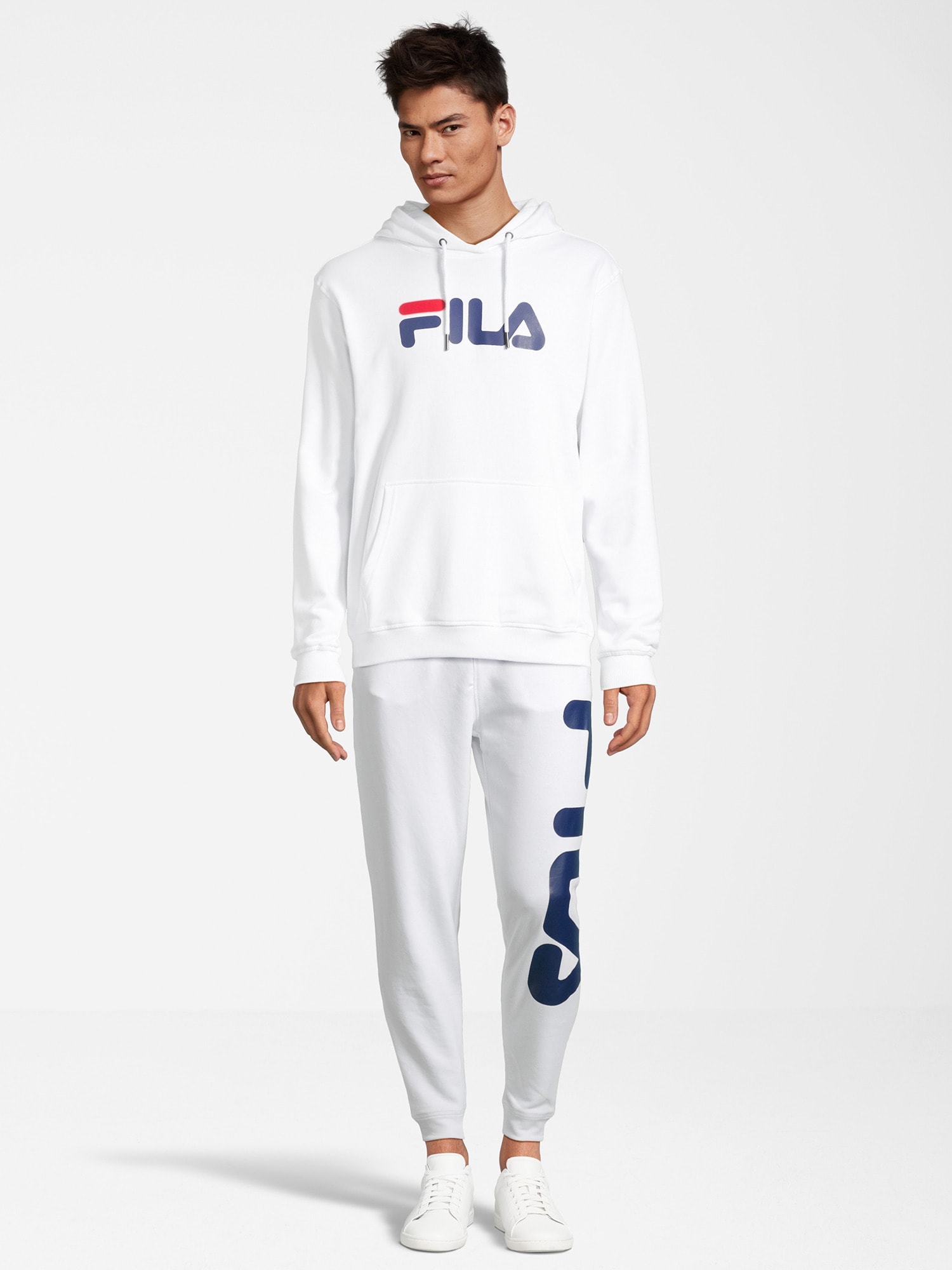 FILA Sportnadrágok ' Apparel BRONTE '  sötétkék / piros / fehér termék 2. képe