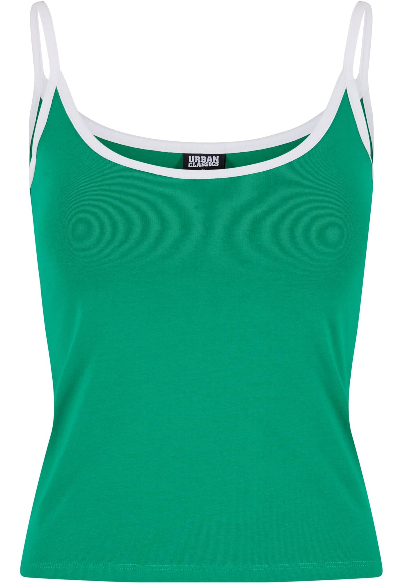 Urban Classics Top  zöld / fekete / fehér termék 2. képe