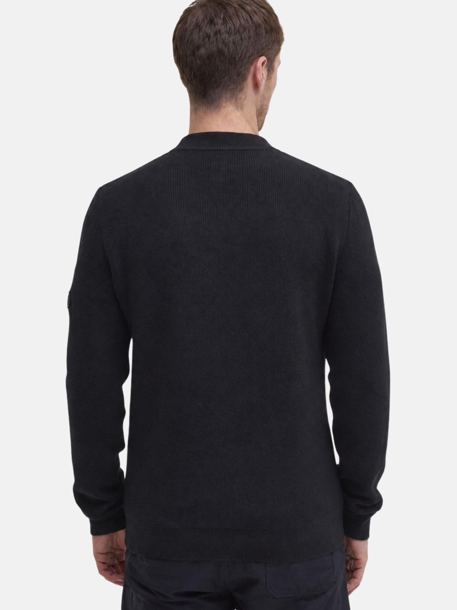 Barbour International Jersey 'CRAWLEY'  negro – imagen 4