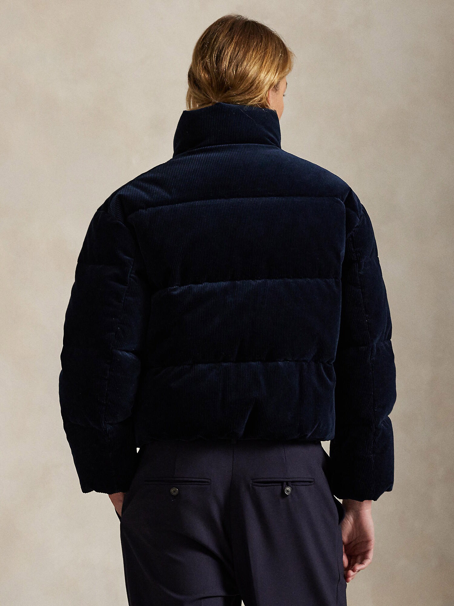 Polo Ralph Lauren Zimná bunda námornícka modrá (obrázok 3)