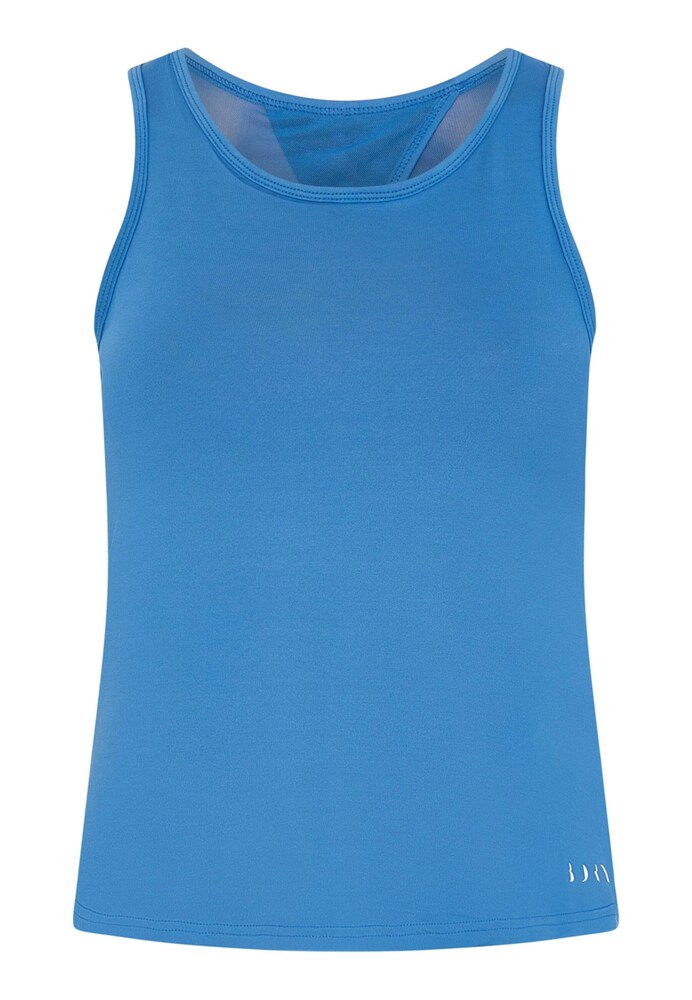 Born Living Yoga Sporttop 'Daila' Damen Größe S royalblau / weiß