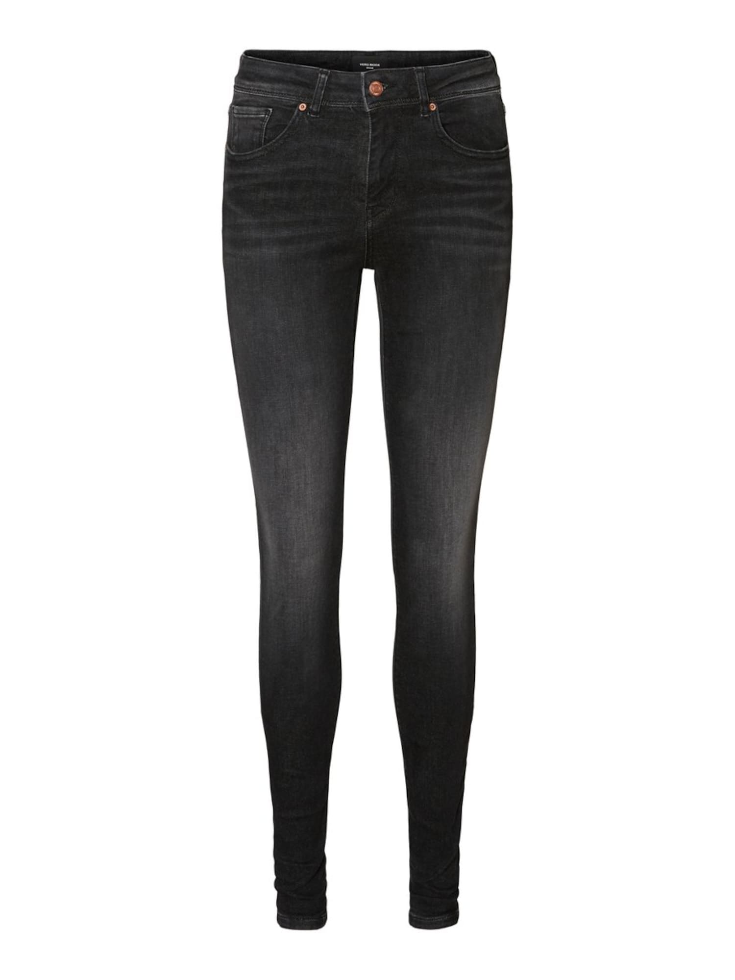 VERO MODA Calças de ganga 'LUX'  preto denim