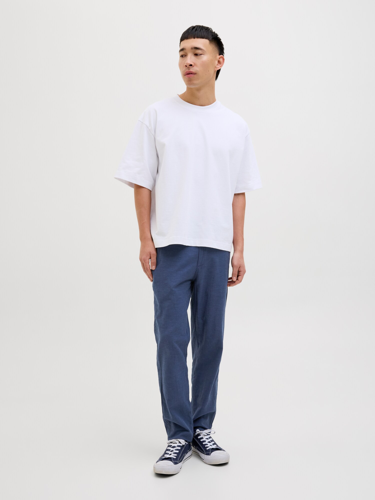JACK & JONES Chino nohavice 'JPSTAce JJSummer' tmavomodrá (obrázok 4)