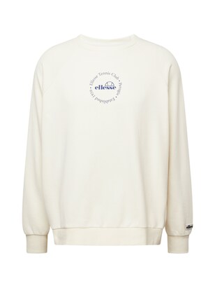 Ellesse Sweatshirt ‘Voliero’ Donkerblauw / Donkeroranje / Rood / Offwhite