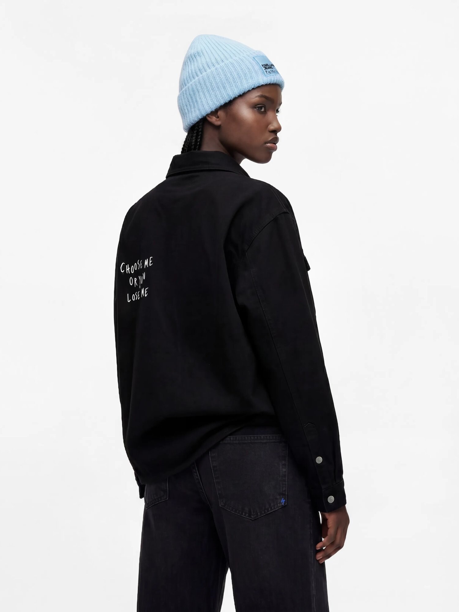 KARL LAGERFELD JEANS Chaqueta de entretiempo 'X Pietro Terzini' negro – imagen 3