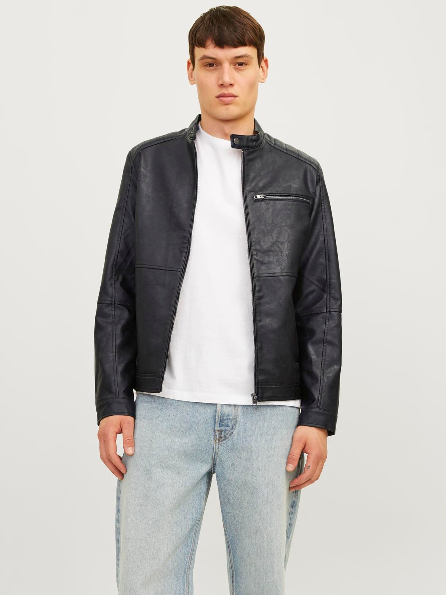 JACK & JONES Átmeneti dzseki 'JJDylan'  fekete termék 2. képe