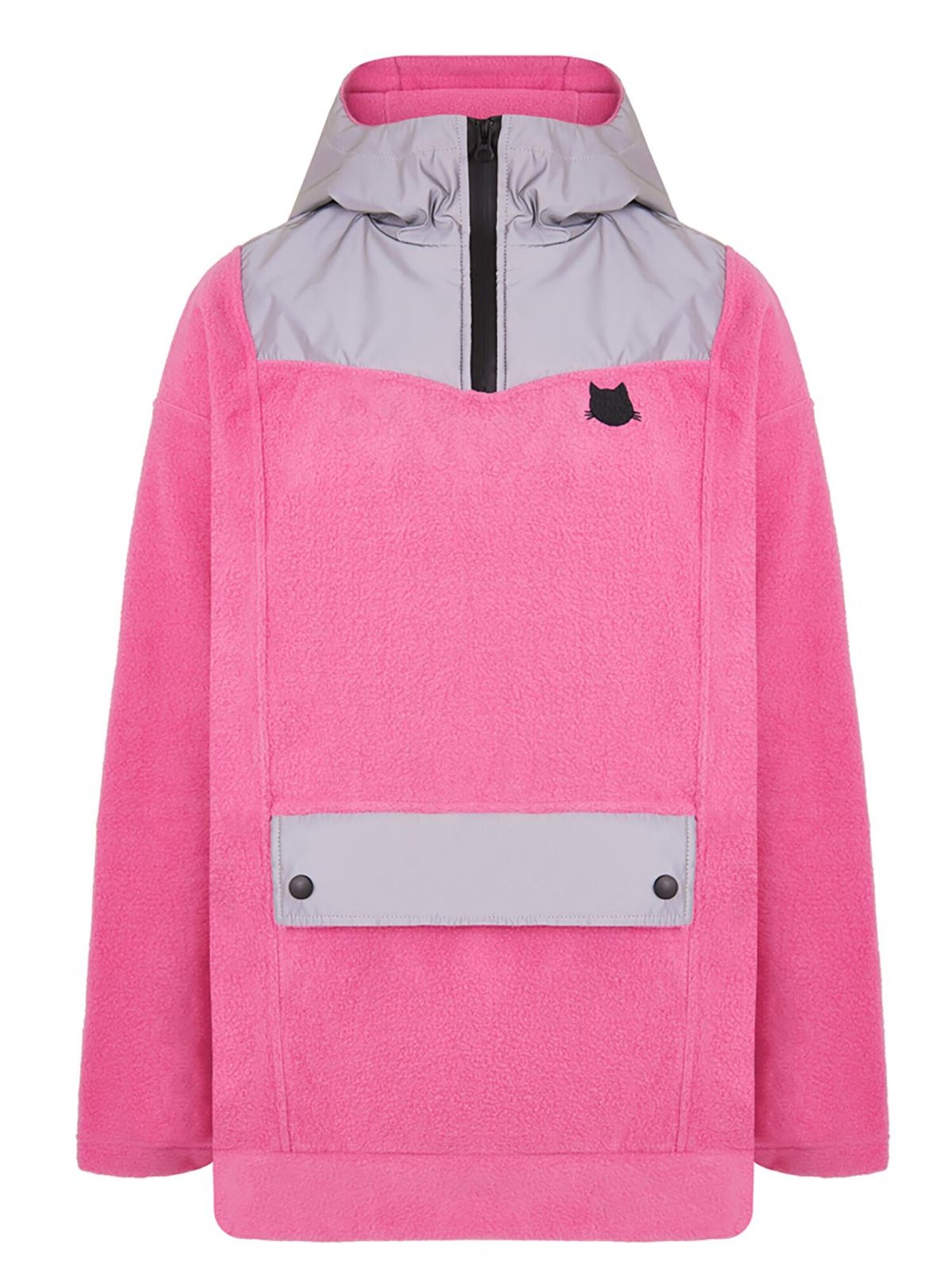 Cat e Lolette Giacca di pile 'Cat Hoodie'  rosa