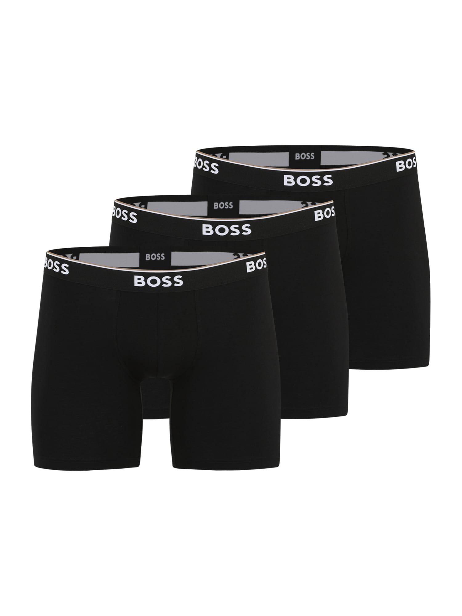 BOSS Boxeri  negru / alb