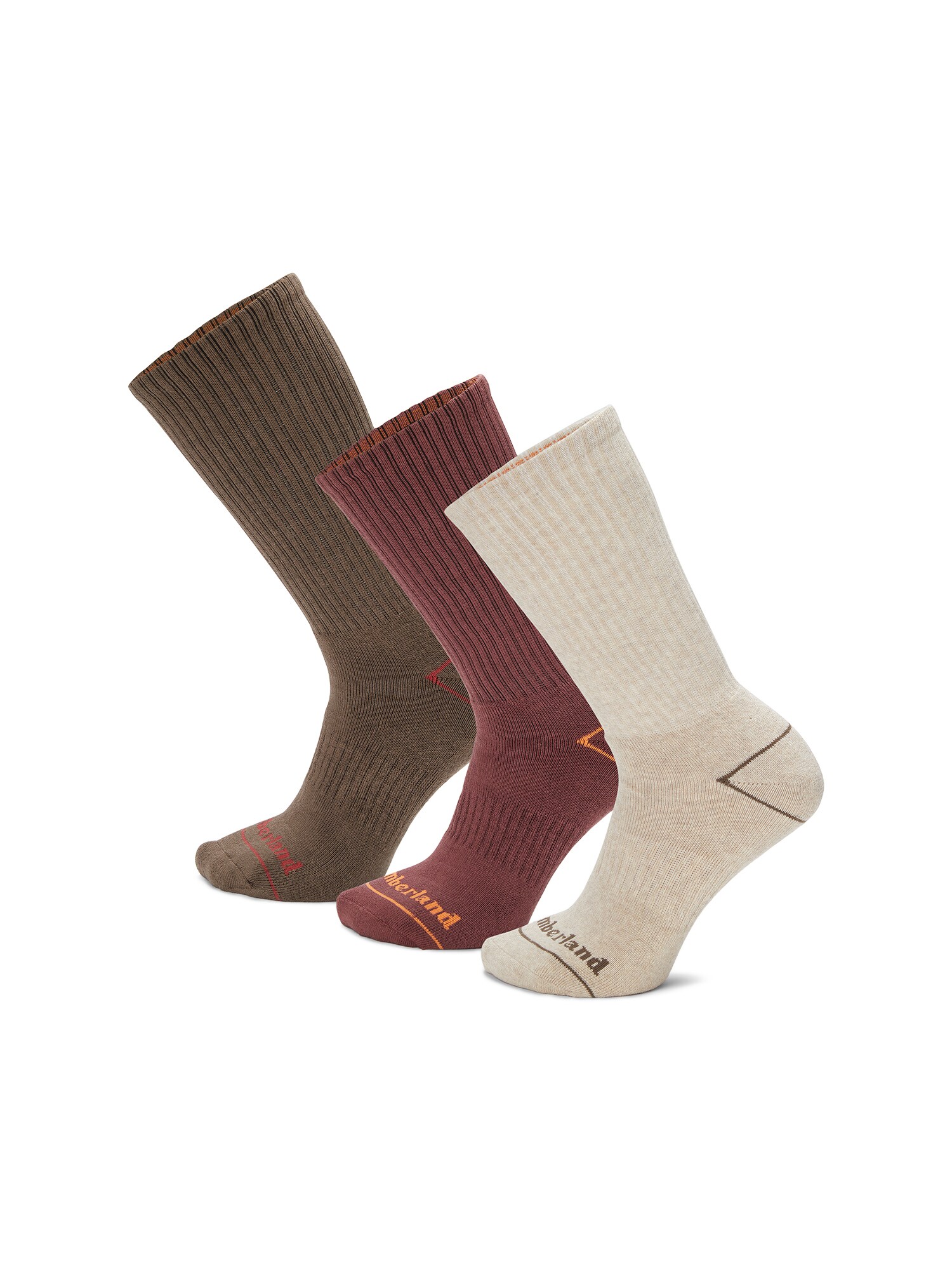 TIMBERLAND Zokni  bézs / barna / piros akciós termékkép 1