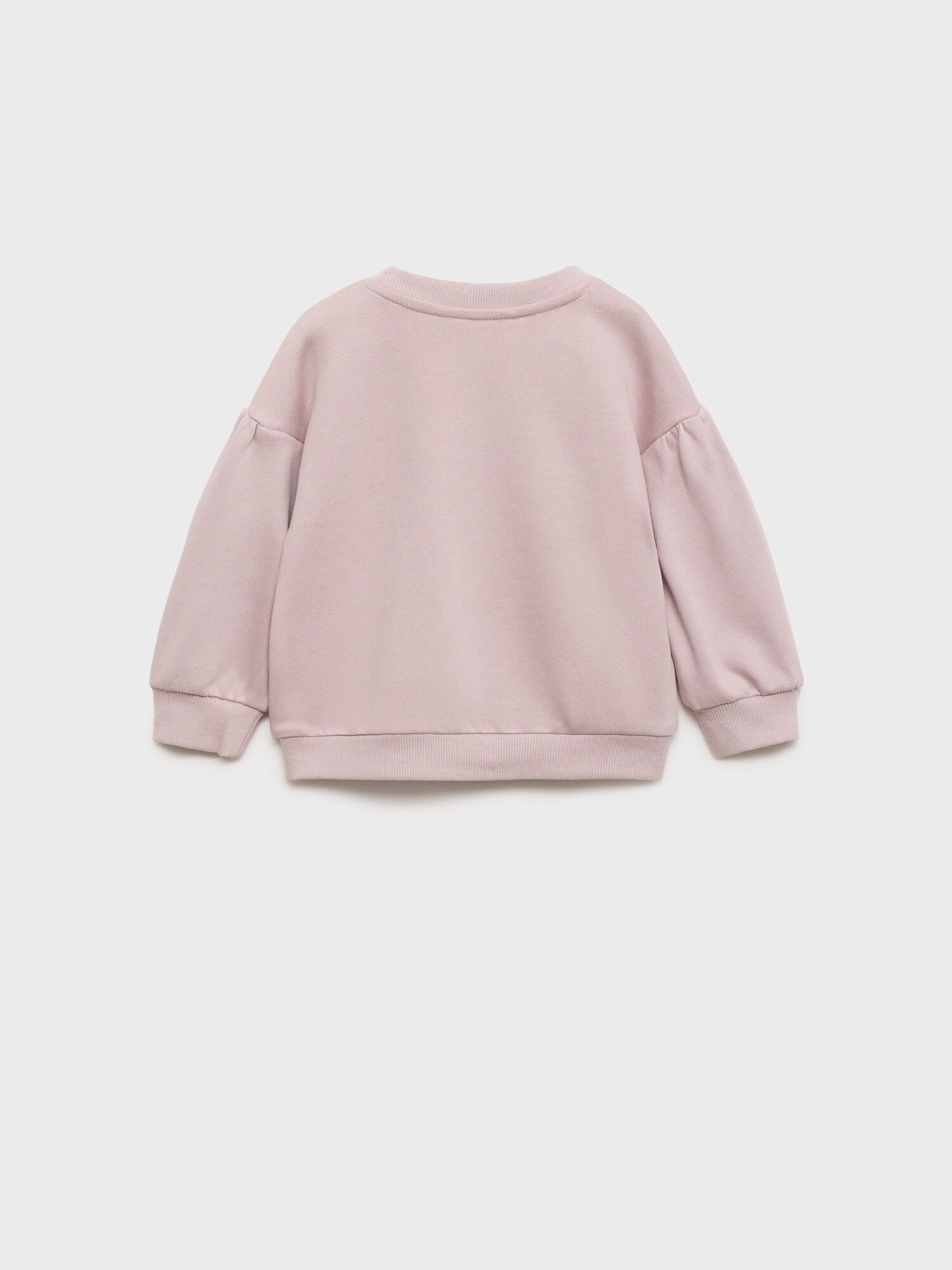 MANGO KIDS Tréning póló 'AMOUR'  rózsaszín / fekete / gyapjúfehér termék 2. képe