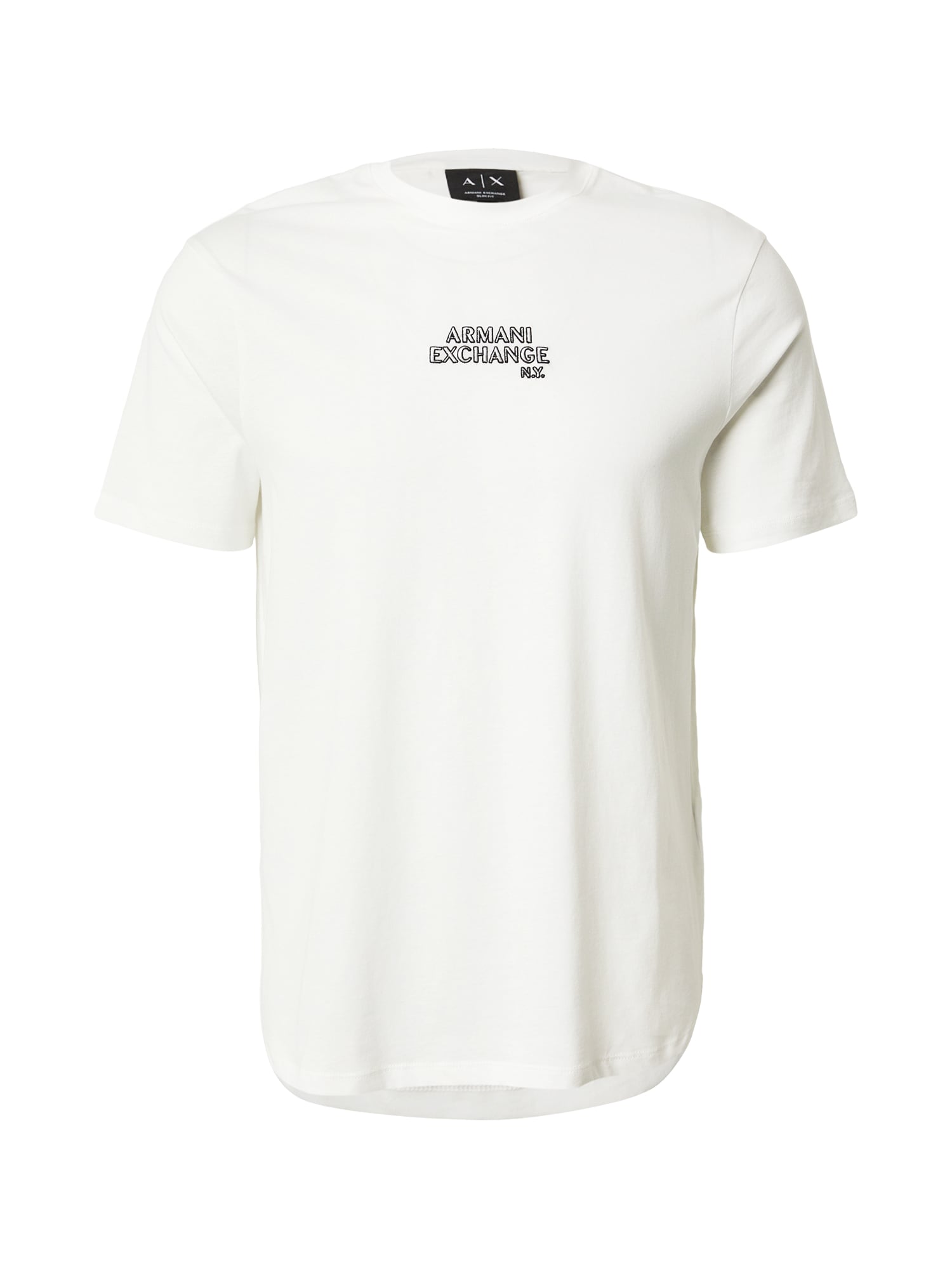 ARMANI EXCHANGE Tricou  alb murdar