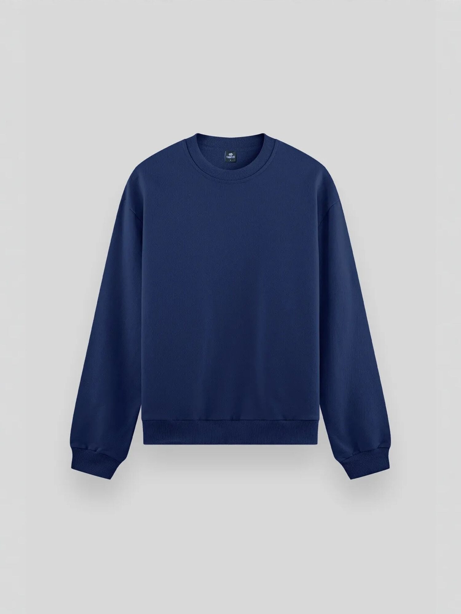 Tommy Life Sweater majica 'Sweatshirts' mornarsko plava