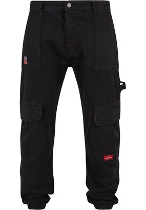 Dada Supreme Jeans Lichtgrijs / Donkerrood / Zwart