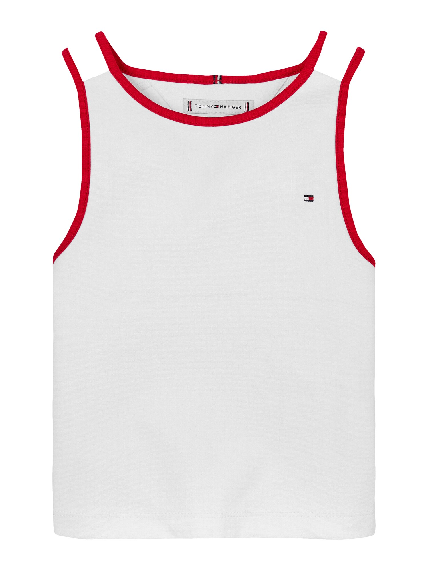 TOMMY HILFIGER Top  piros / fehér akciós termékkép 1