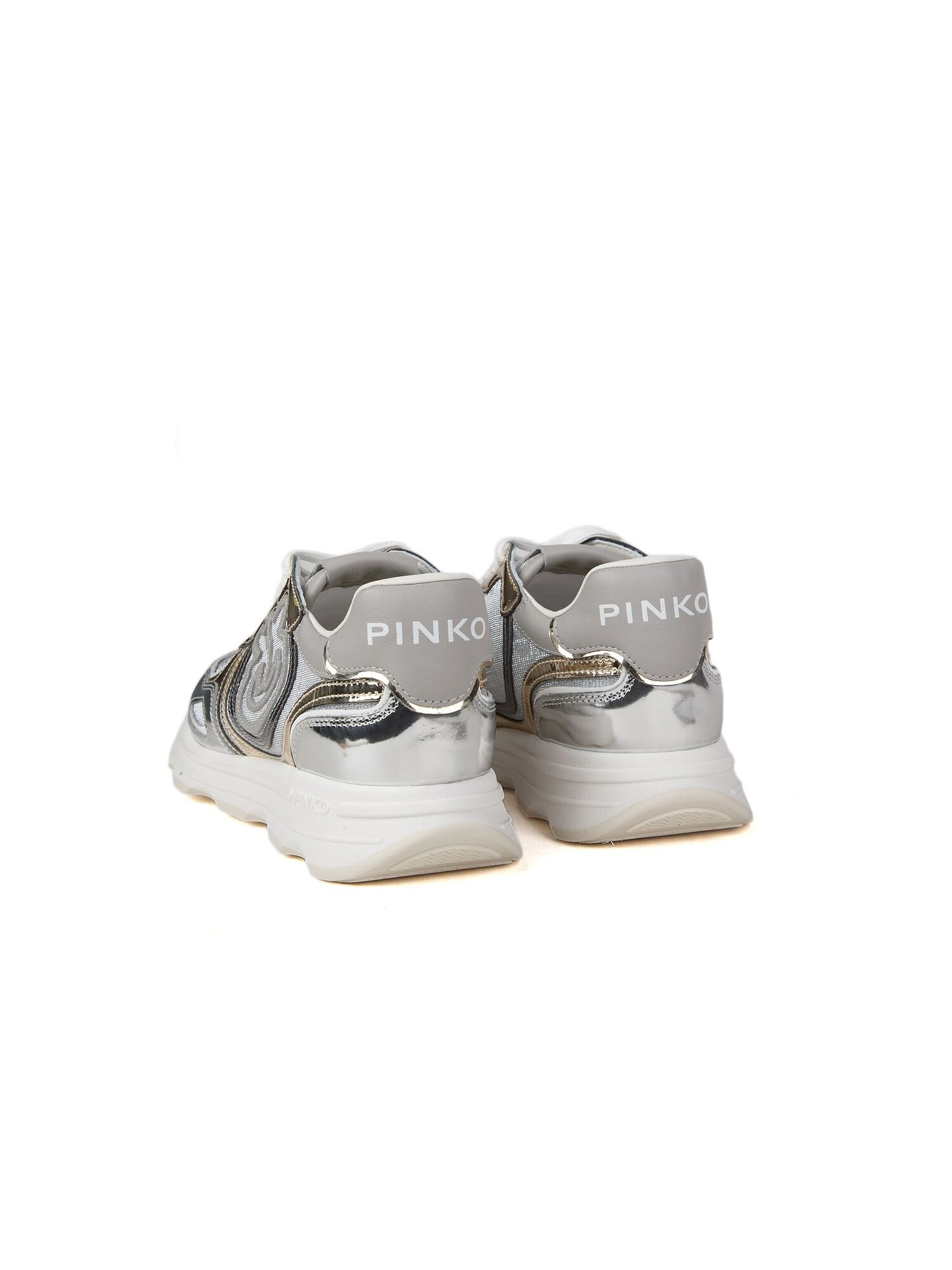 PINKO Zapatillas deportivas bajas 'Zoe 18A'  plata – imagen 4