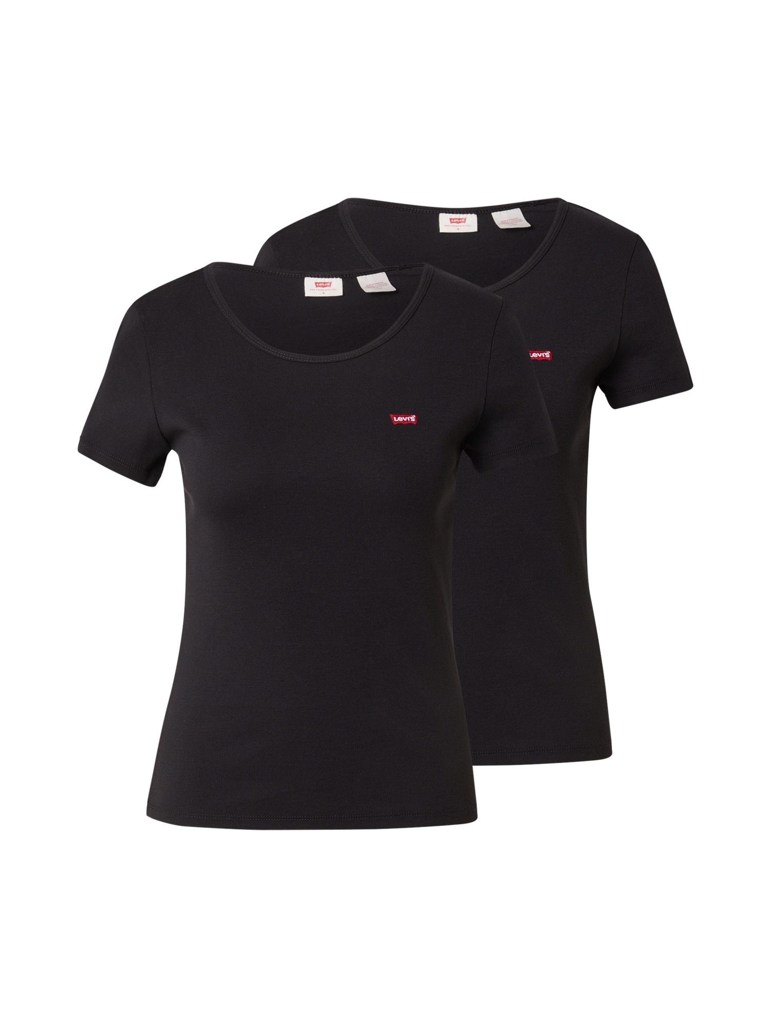 LEVIS ® Tricou  roșu / negru / alb
