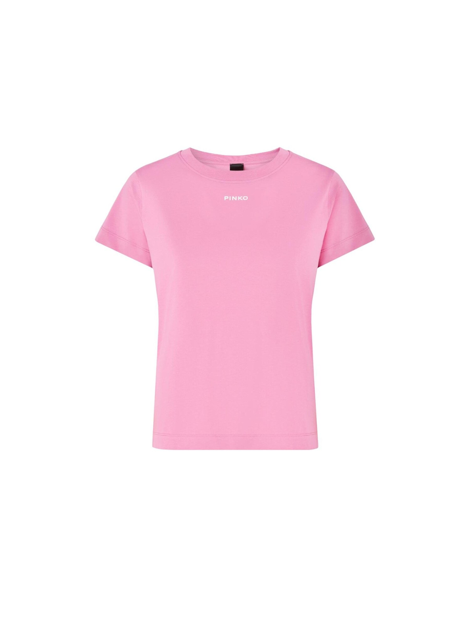 PINKO Camiseta 'BASICO T-SHIRT JERSEY LOGO STAMPA SPESSORATA' rosa