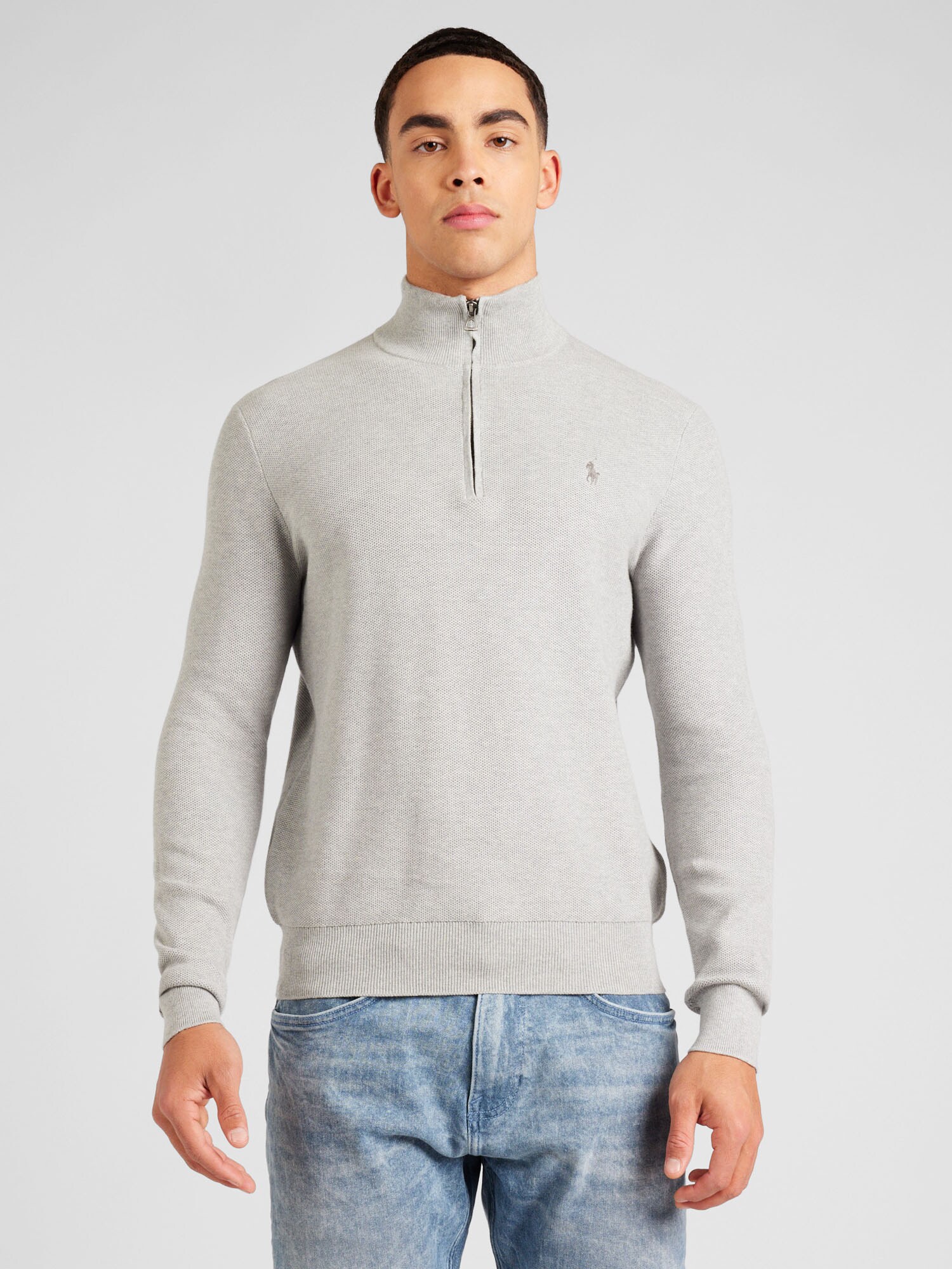 Polo Ralph Lauren Pulóver  bazaltszürke / világosszürke termék 2. képe