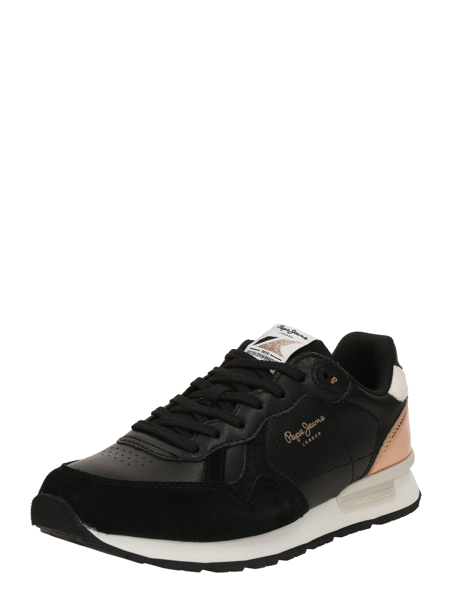 Pepe Jeans Zapatillas deportivas bajas 'Brit Sun' marrón claro / negro / blanco – imagen 1