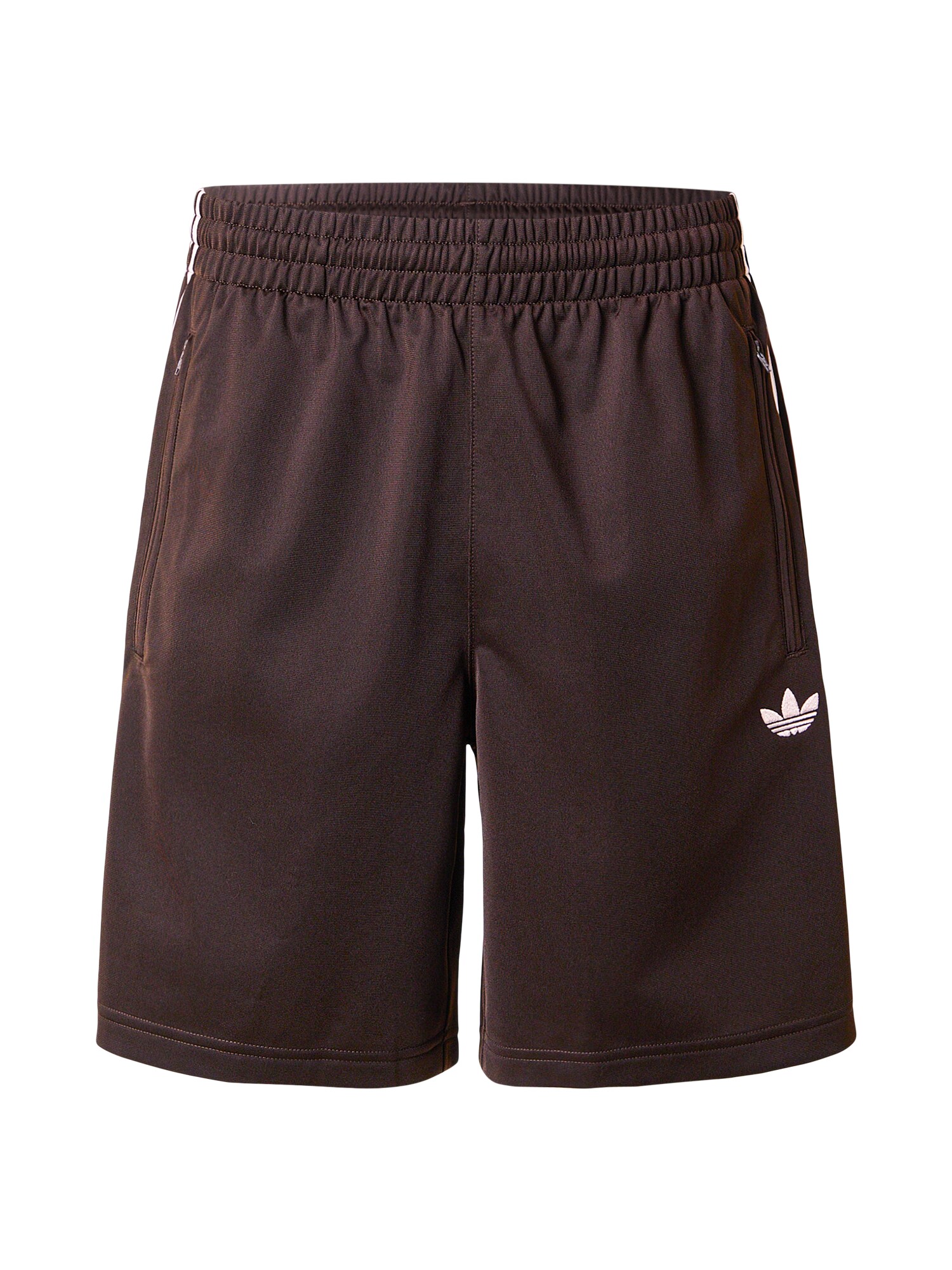 ADIDAS ORIGINALS Pantaloni 'FIREBIRD'  maro / alb