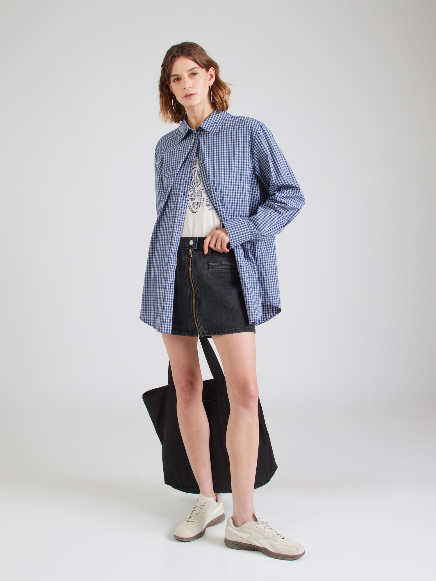 Thumbnail - LEVIS Rock Moto Skirt