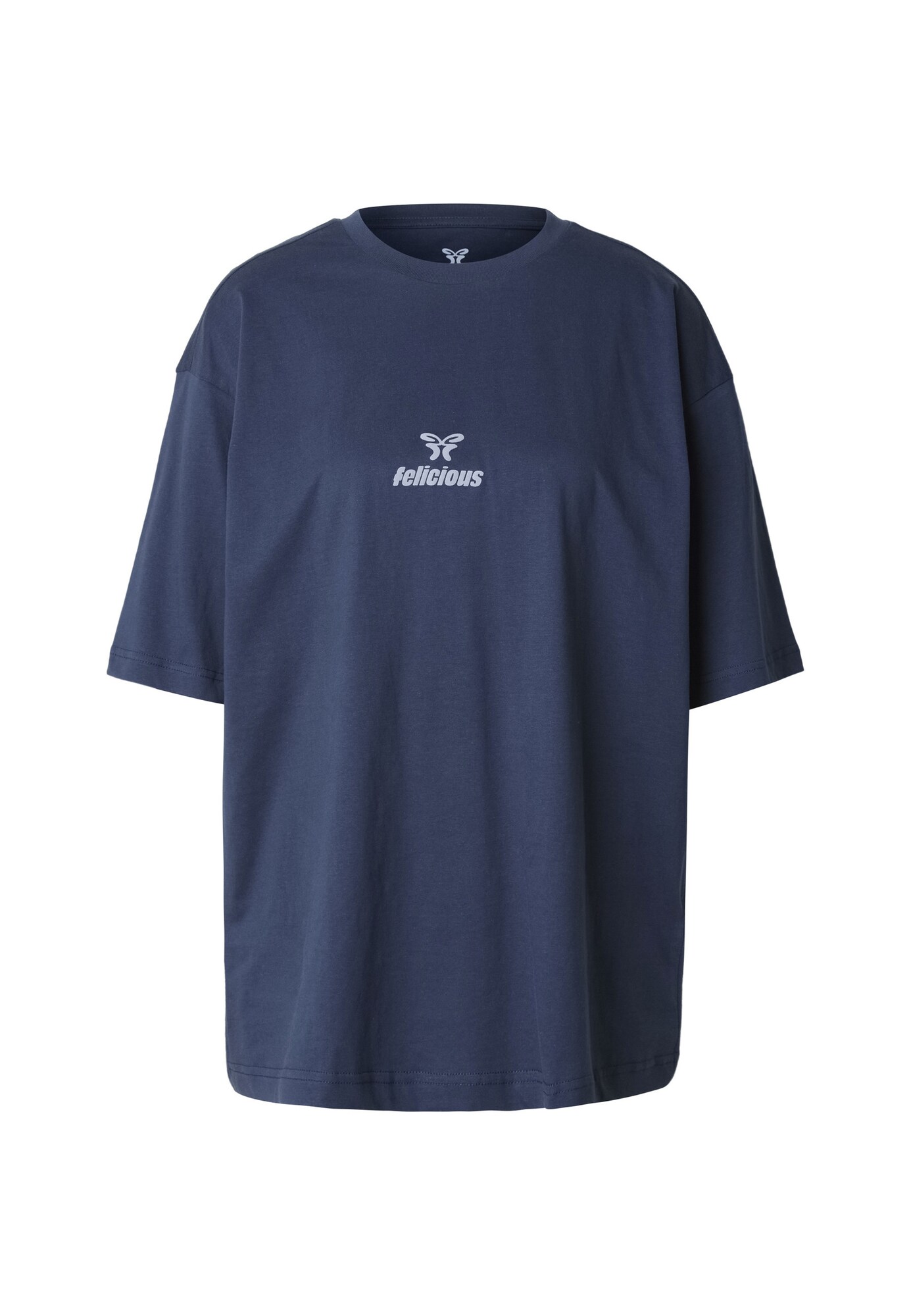 Felicious Oversize tričko  námornícka modrá / kamenná