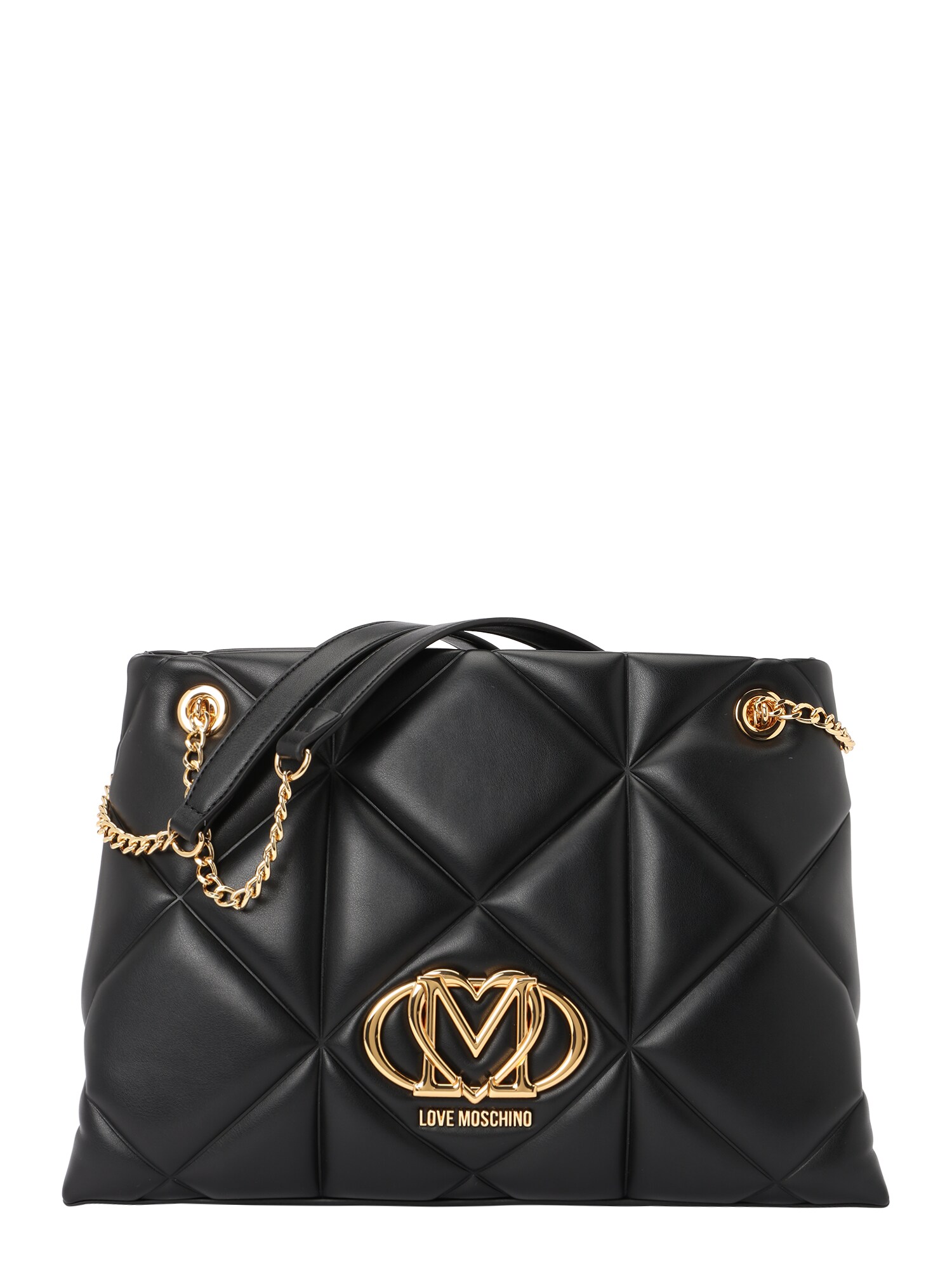 Love Moschino Kabelka na rameno  zlatá / čierna