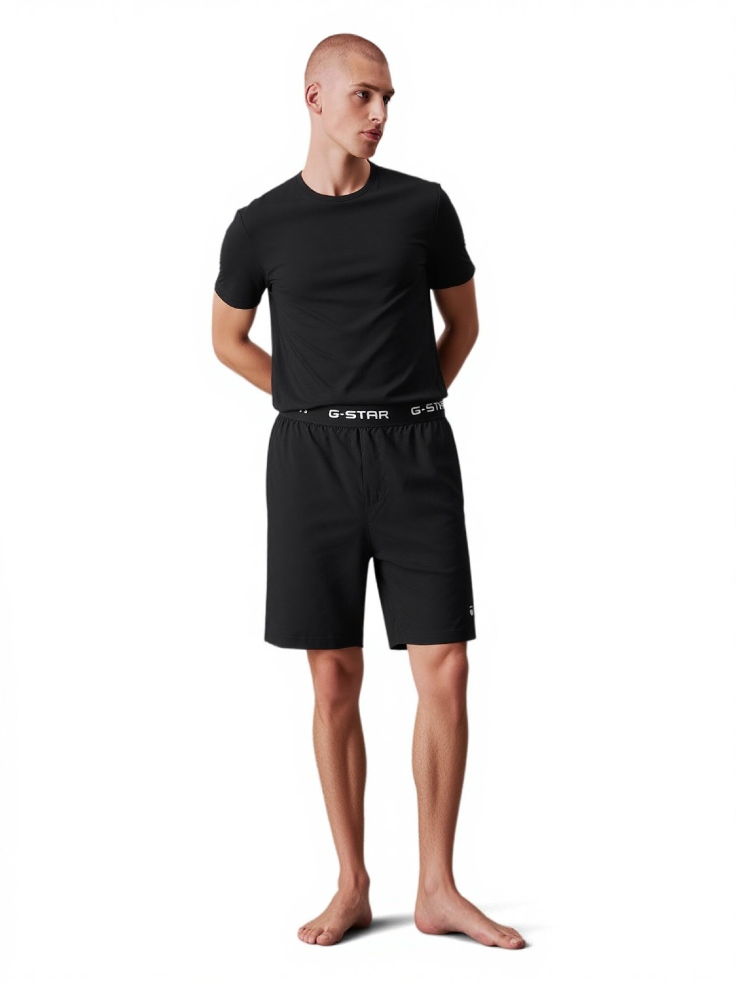 G-STAR Pijama corto 'Slate'  negro – imagen 2