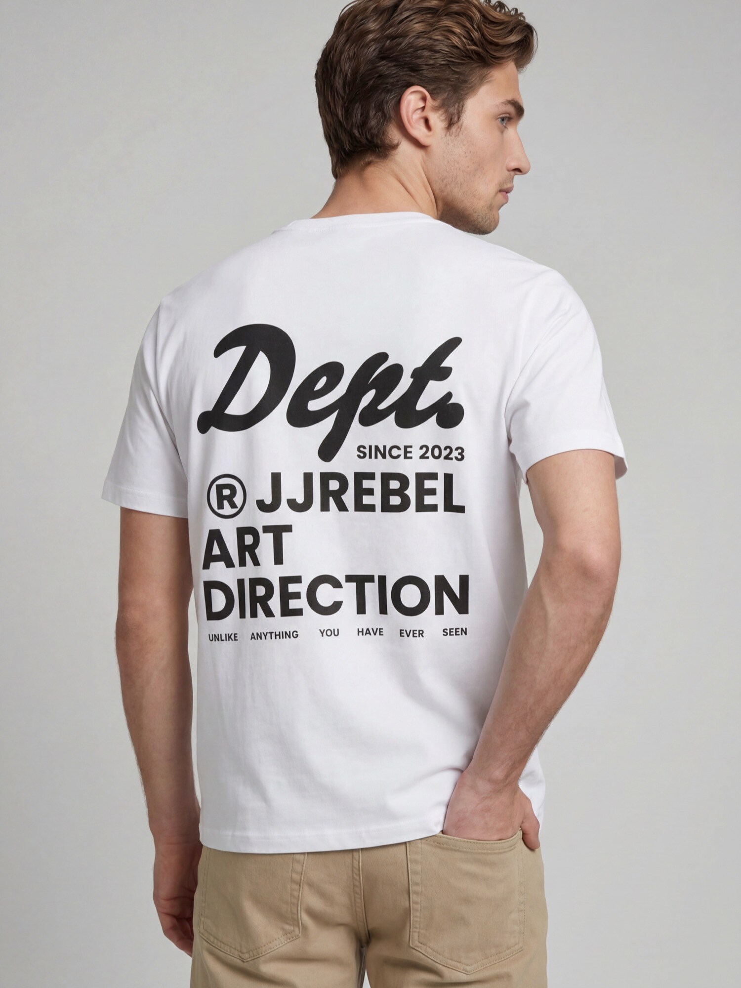 JJ Rebel Tricou JREBELIJAH negru / alb
