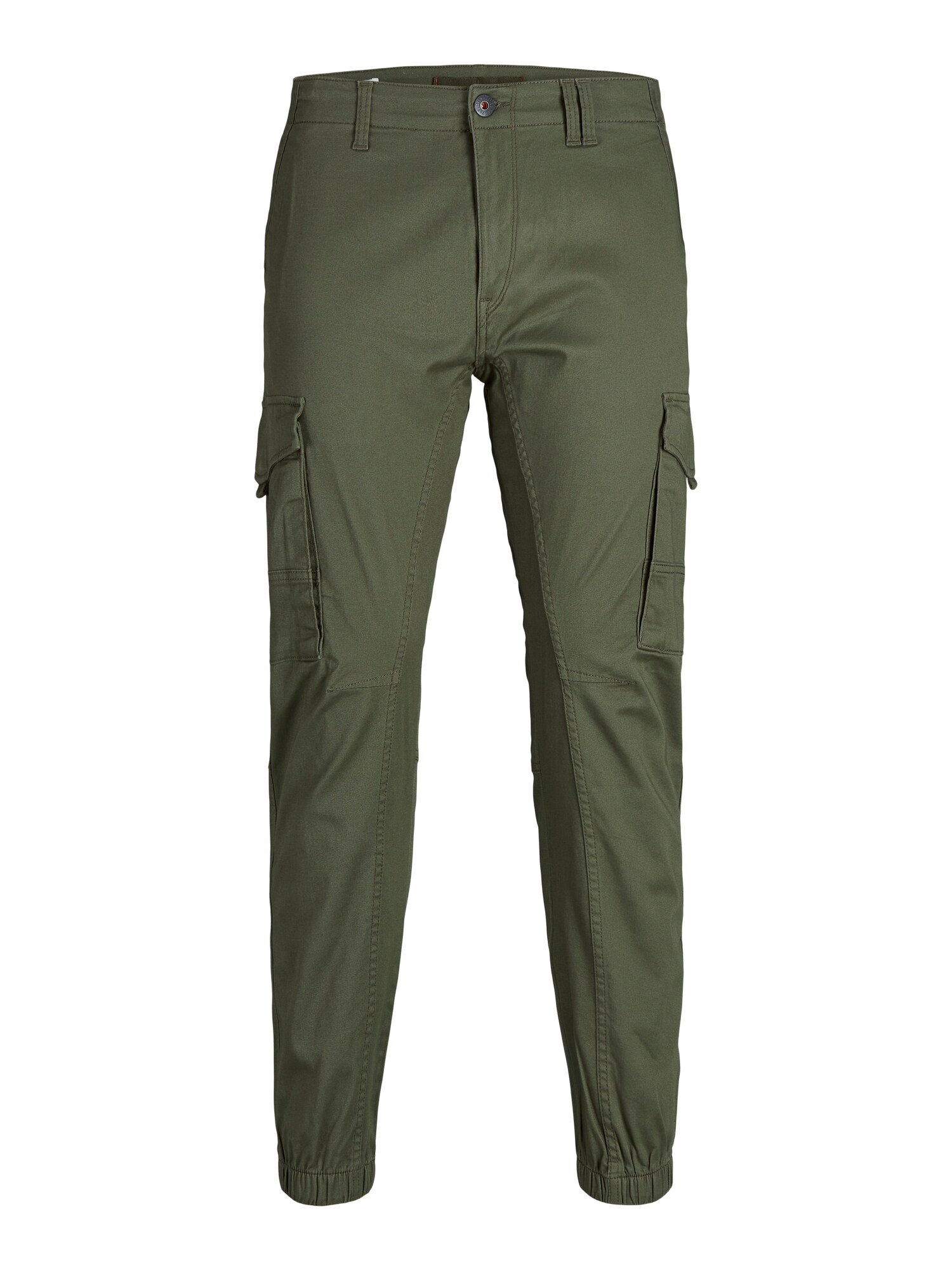 JACK & JONES Gargohousut 'JJIPaul JJFlake' tummanvihreä