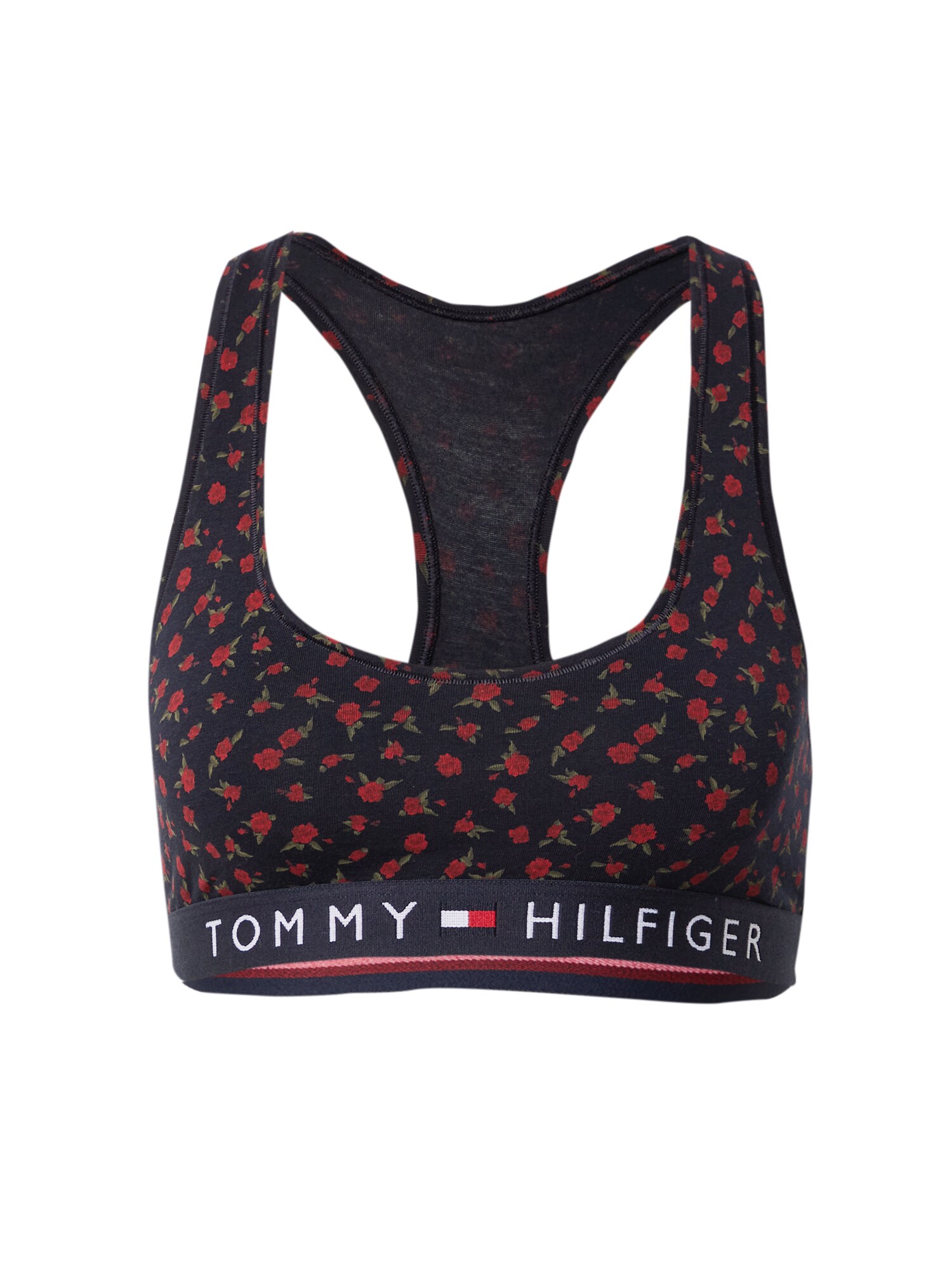 Tommy Hilfiger Underwear Grudnjak  mornarsko plava / kaki / crvena / bijela