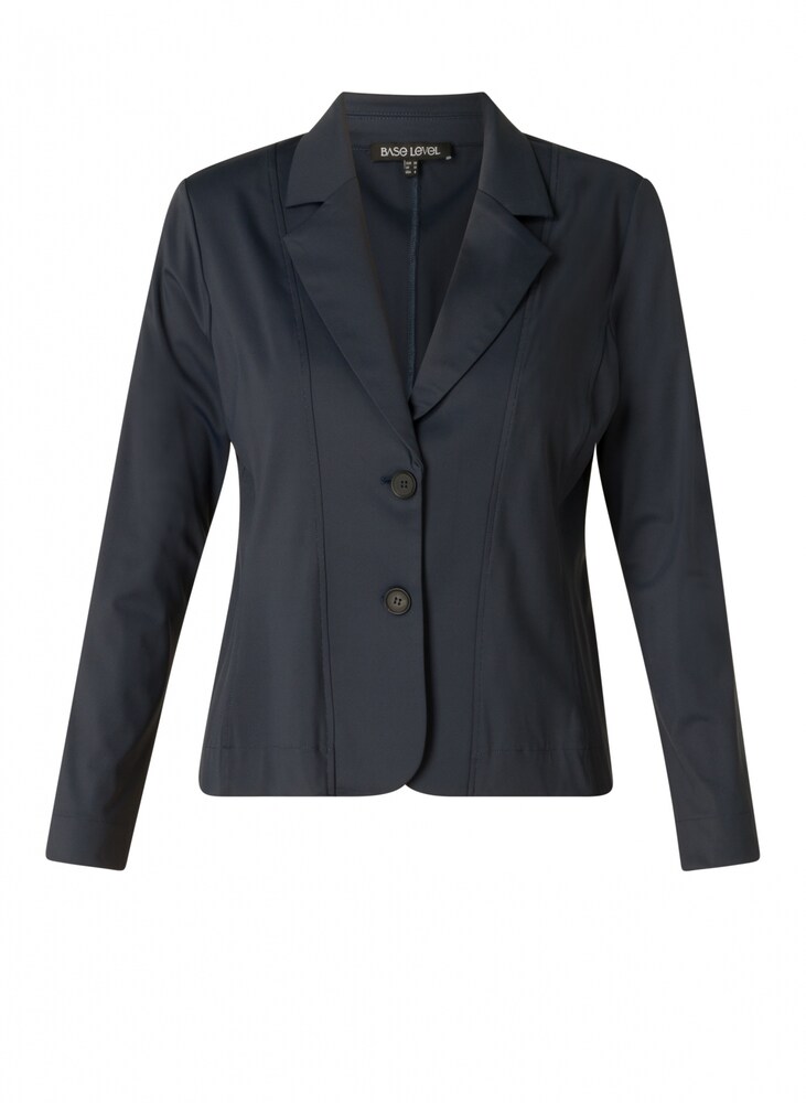 BASE LEVEL Blazer Damen Größe 40 dunkelblau