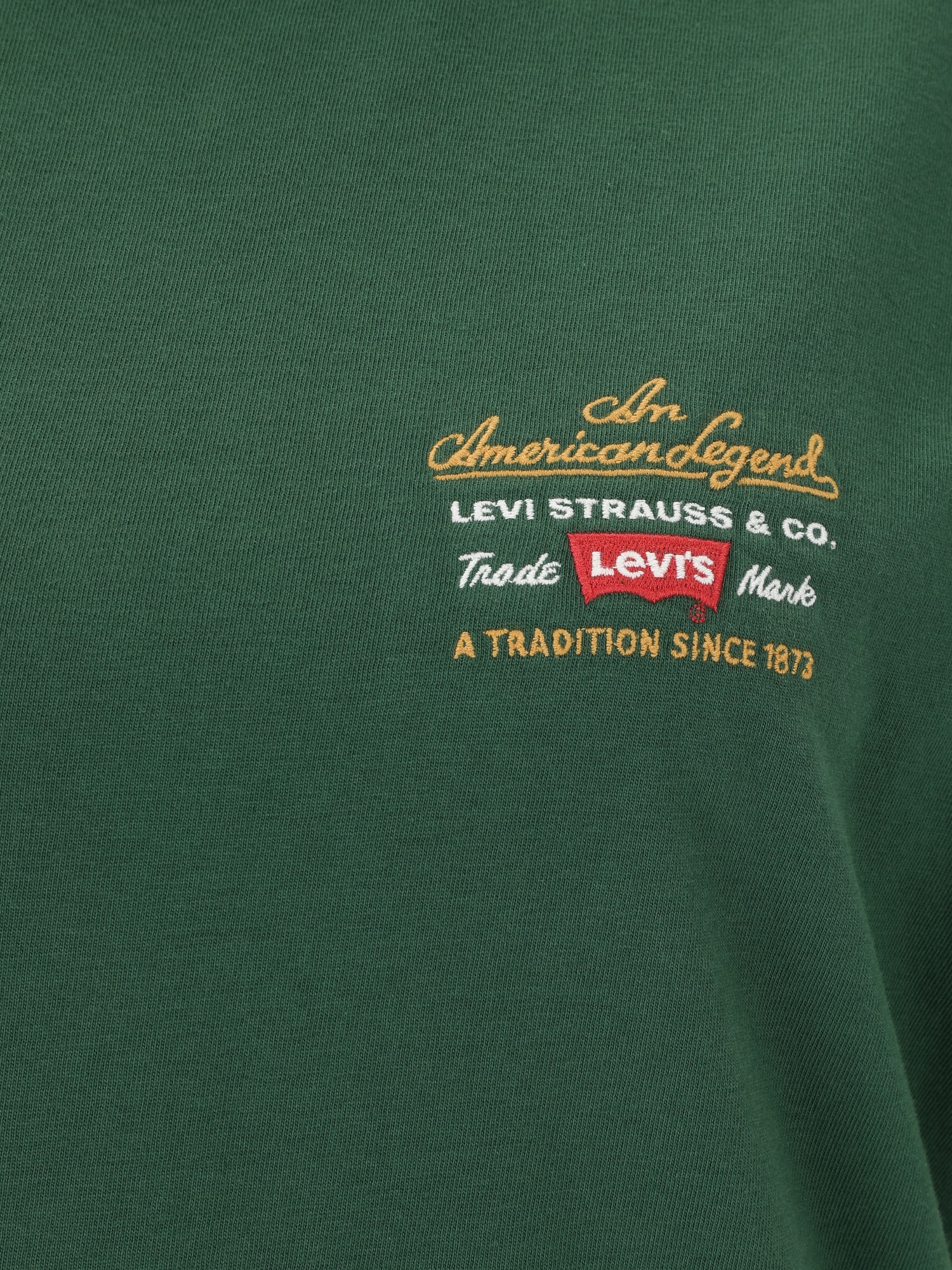 LEVI'S ® Tričko zelená / oranžová / biela (obrázok 3)