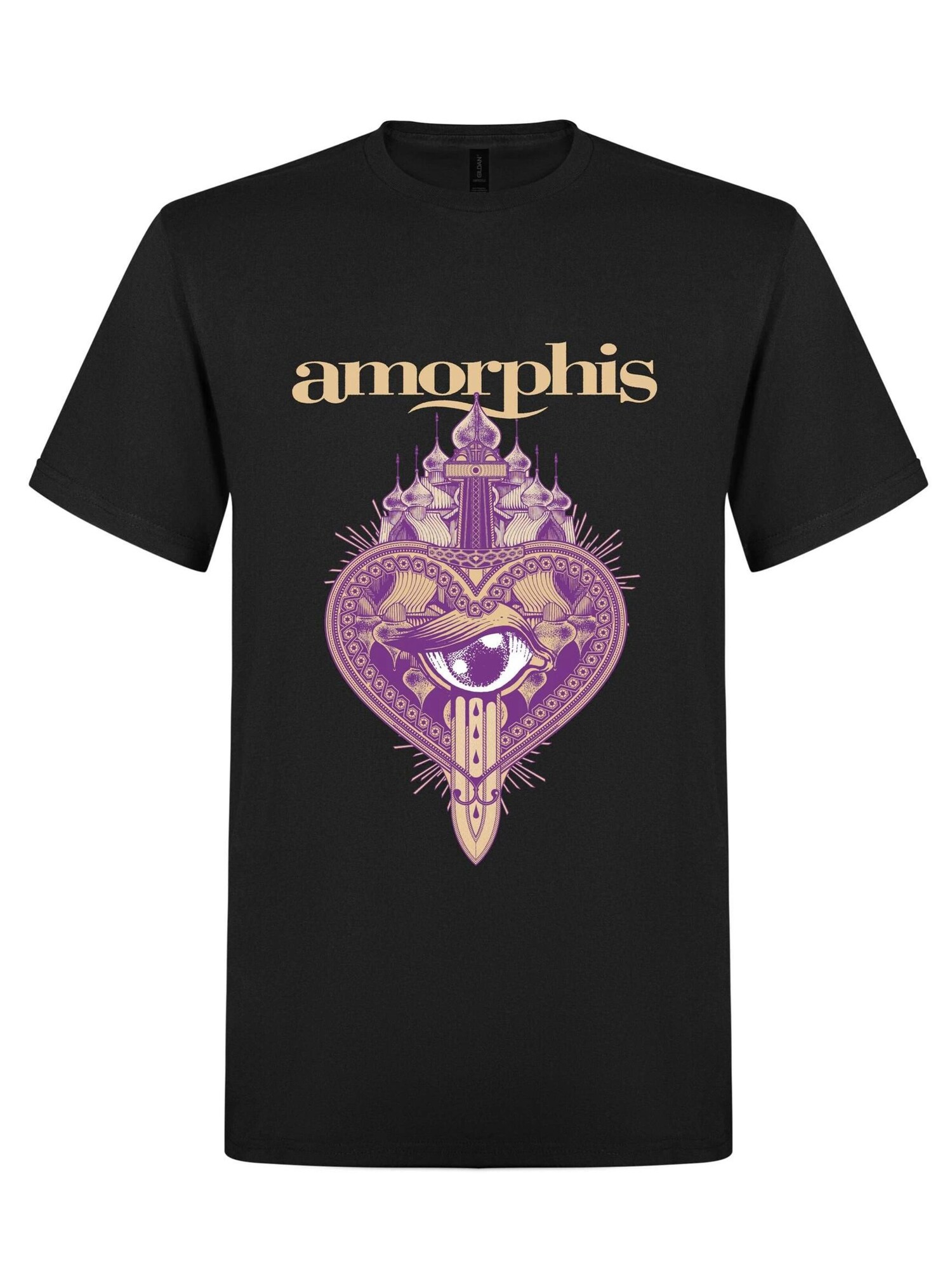 Amorphis Camiseta 'Amorphis Queen of Time tour  T-Shirt'  negro