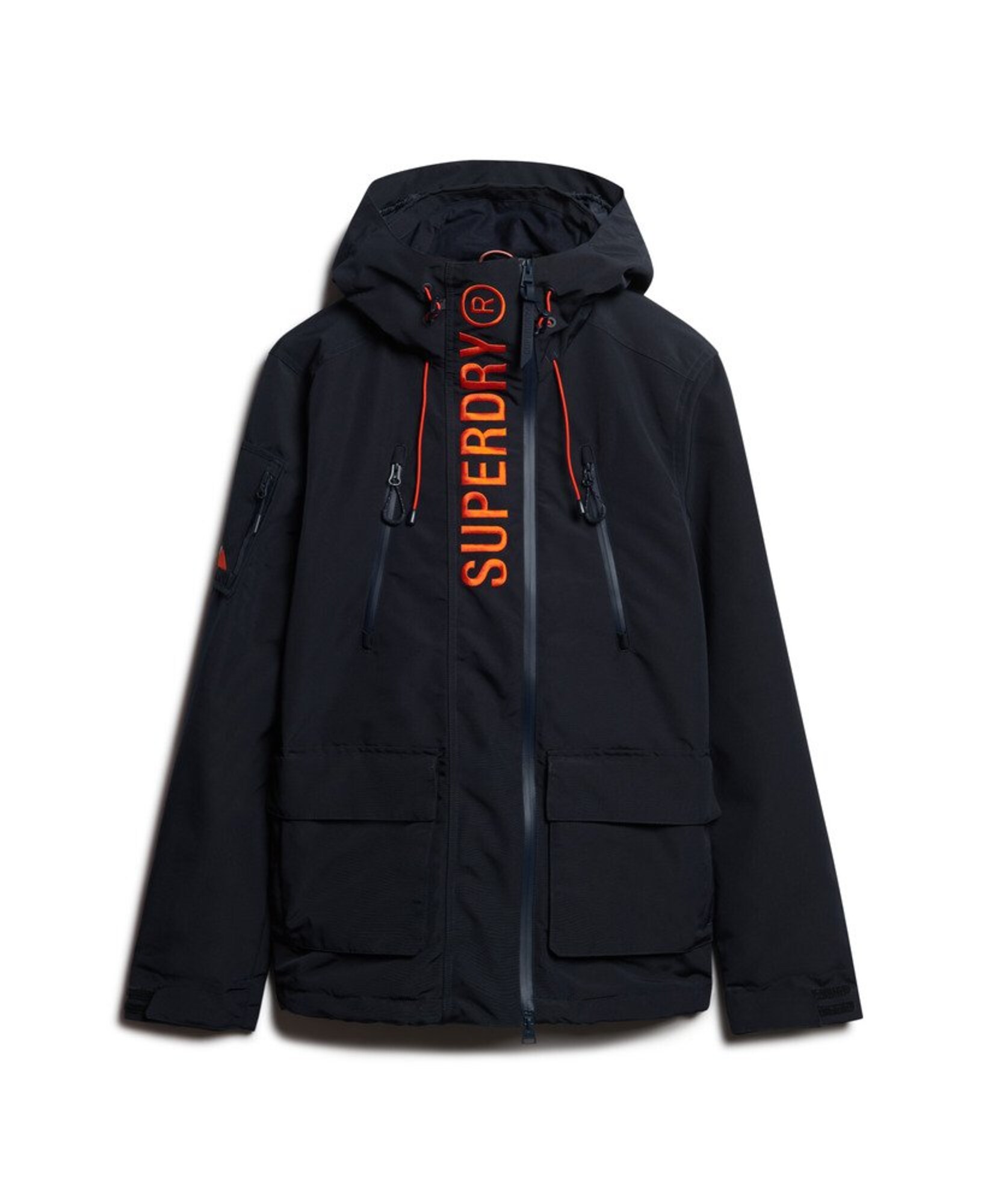 Superdry Geacă de primăvară-toamnă Ultimate  portocaliu / negru