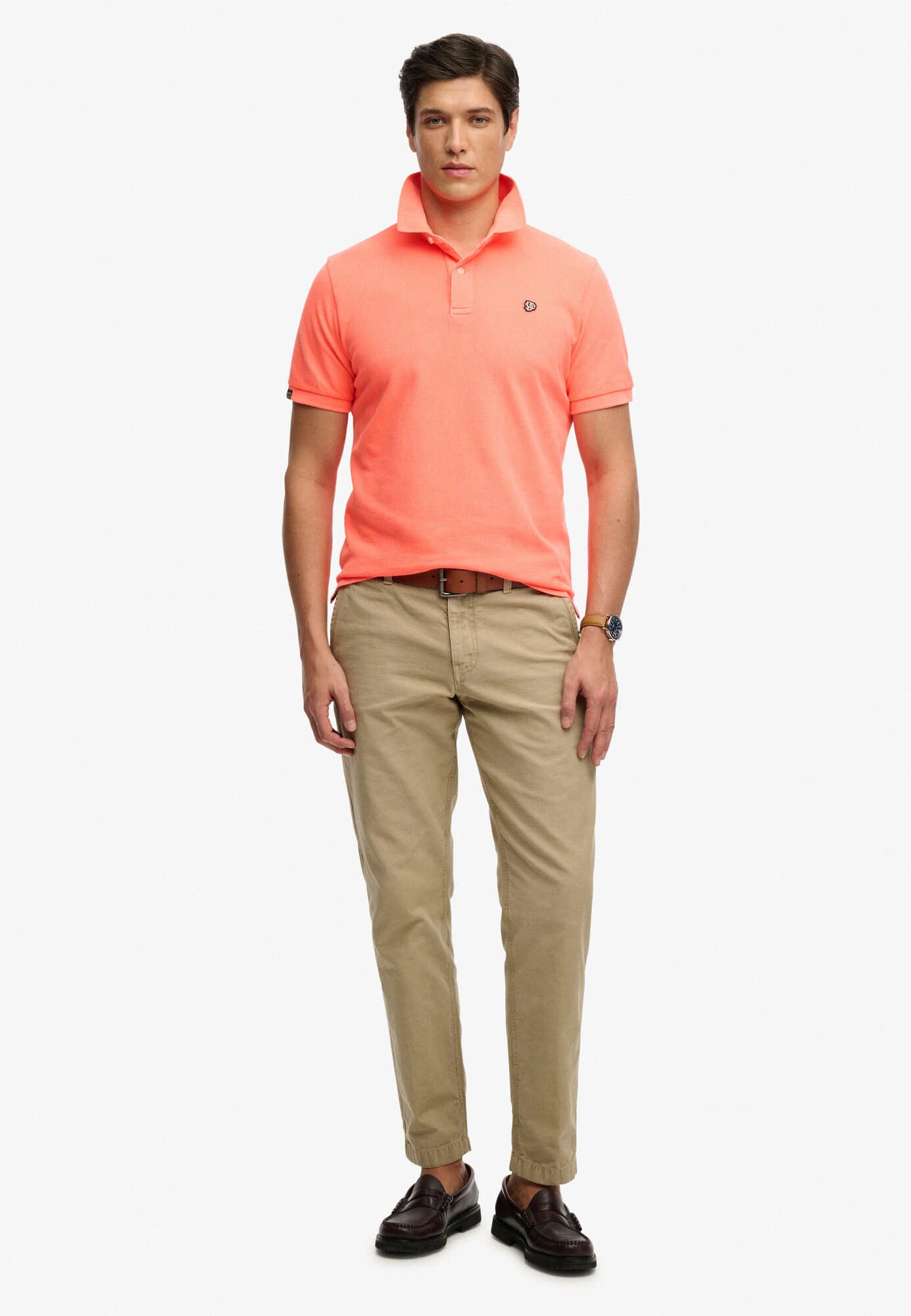 Superdry & Co Tričko  koralová (obrázok 3)