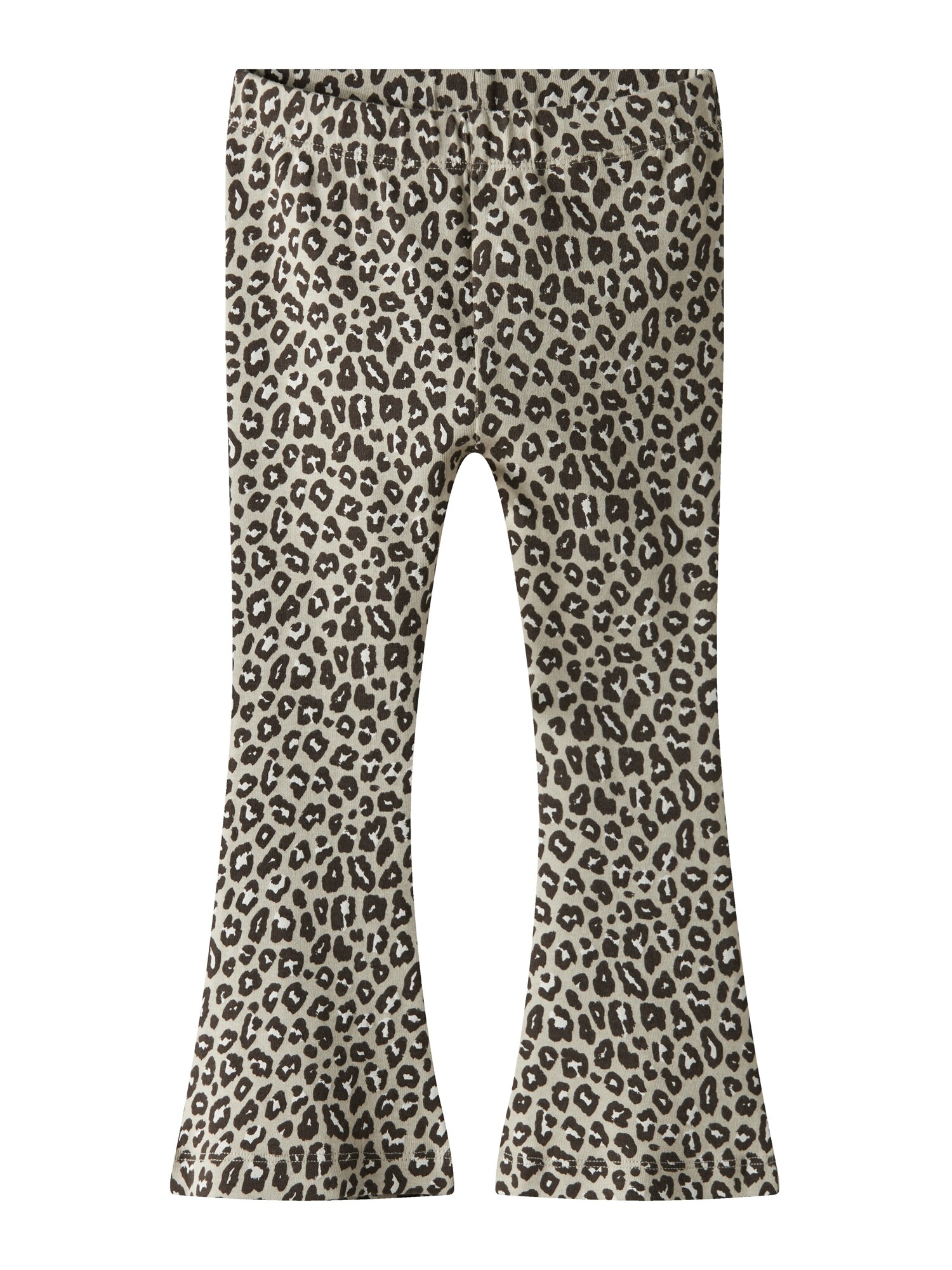 NAME IT Leggings 'NMFLEOANA'  gitt / sötét barna / fehér akciós termékkép 1