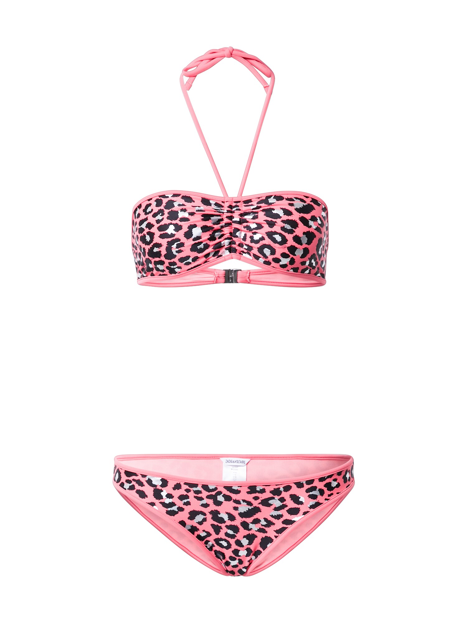 Zadig & Voltaire Bikinis  juoda / rožinė