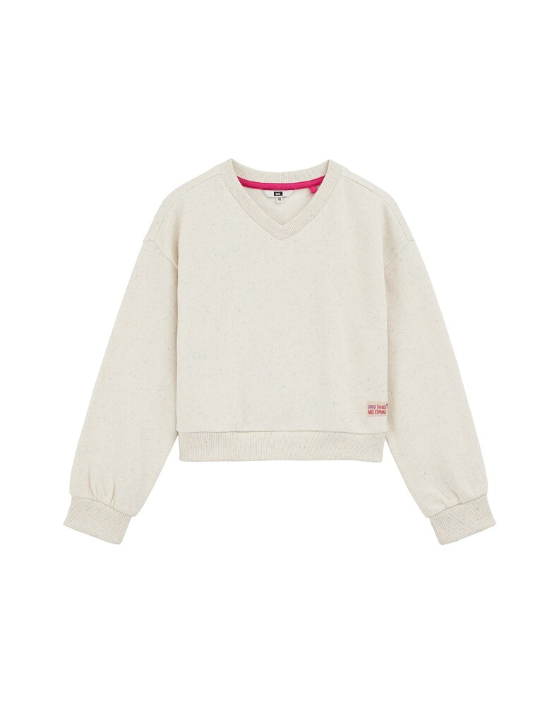 WE Fashion Tréning póló Lányok bézs , Méret 158-164