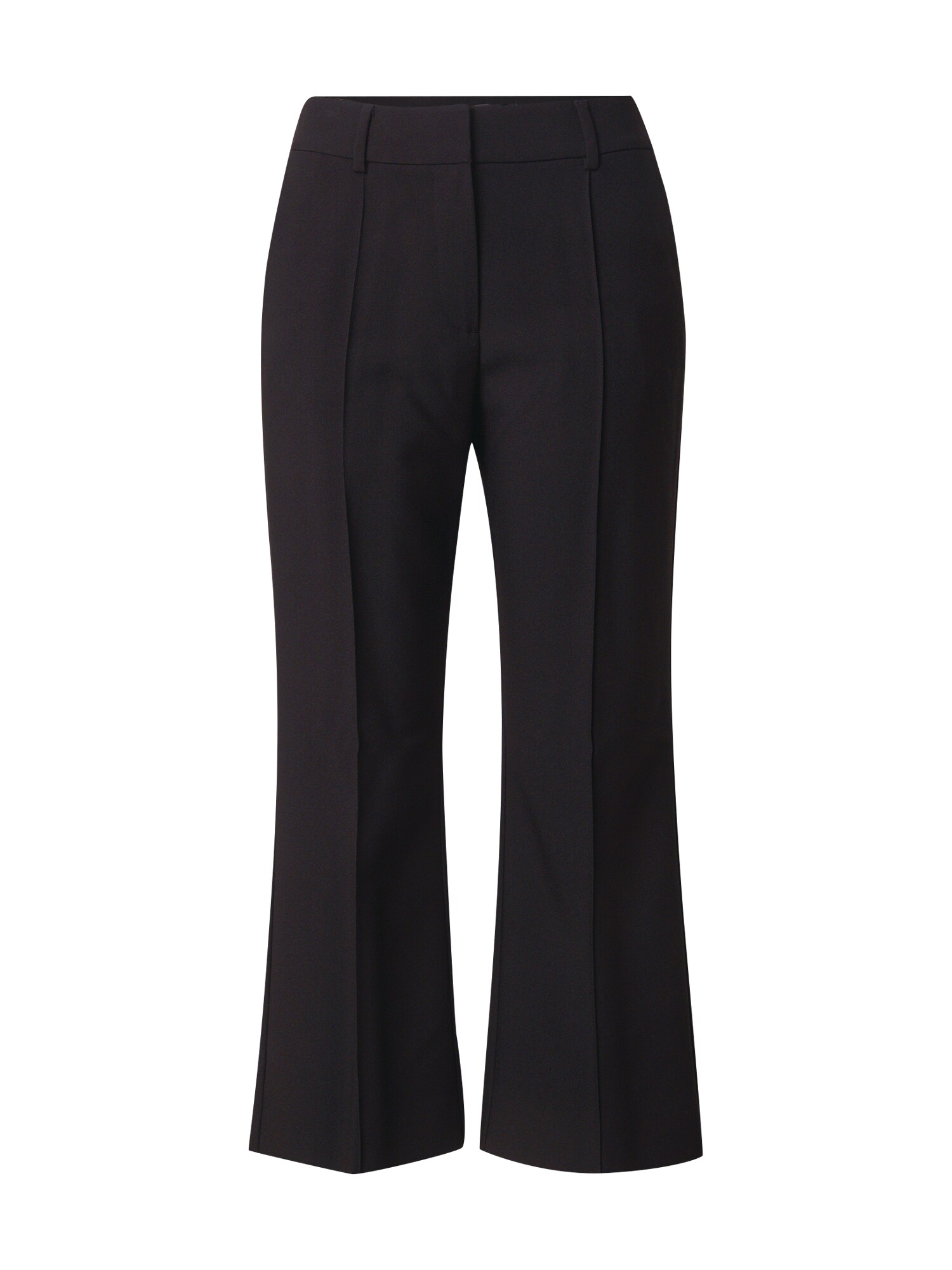 COMMA Pantaloni cu dungă  negru