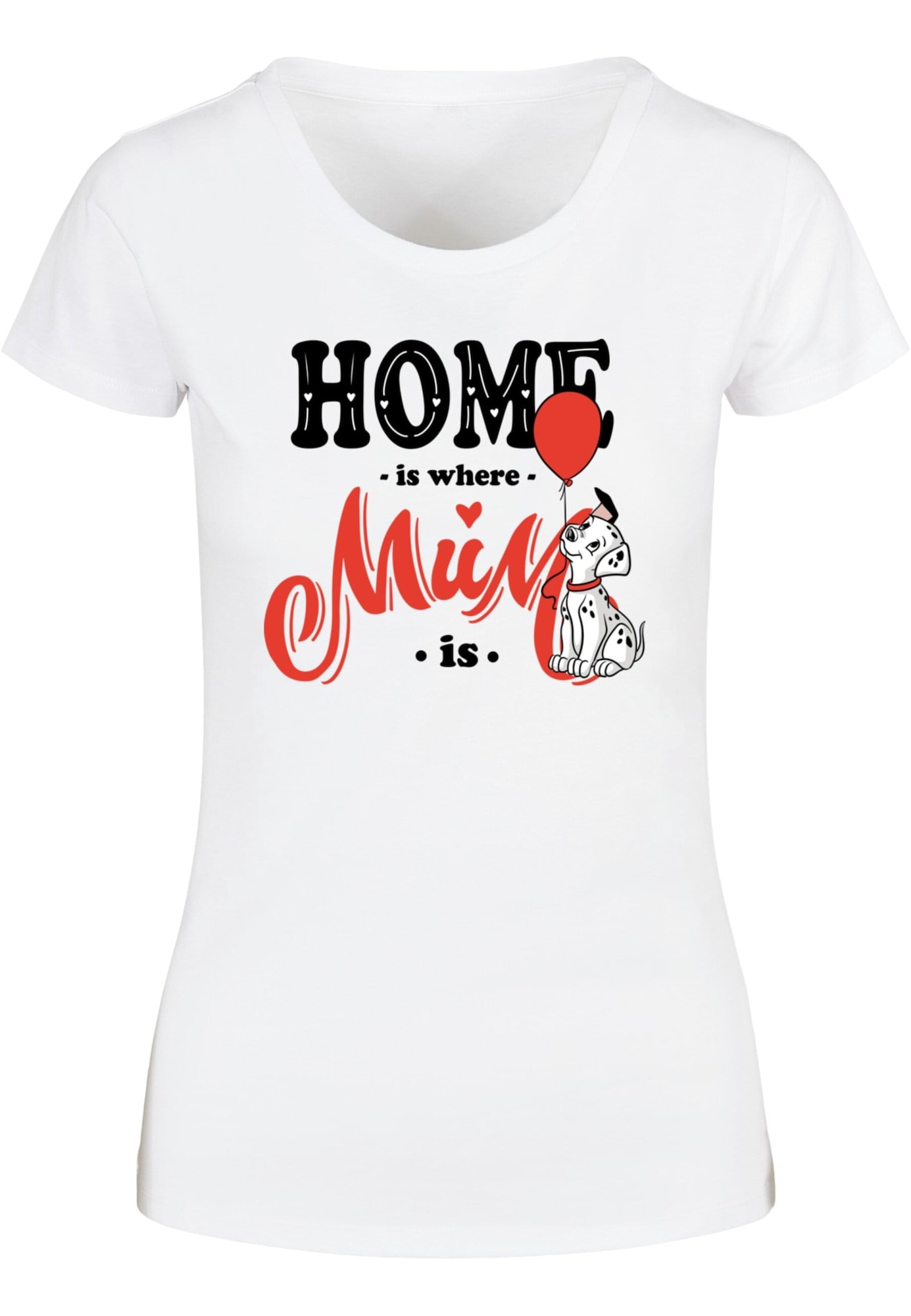 t-shirt 'mother's day - 101 dalmatians home is where mum is'