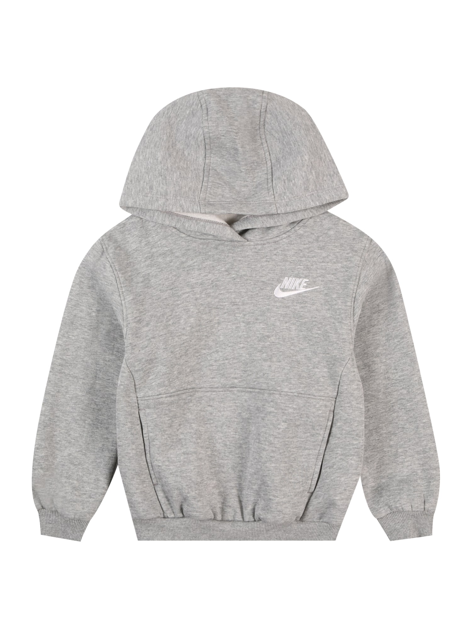 Nike Sportswear Tréning póló 'CLUB FLEECE'  szürke melír / fehér akciós termékkép 1