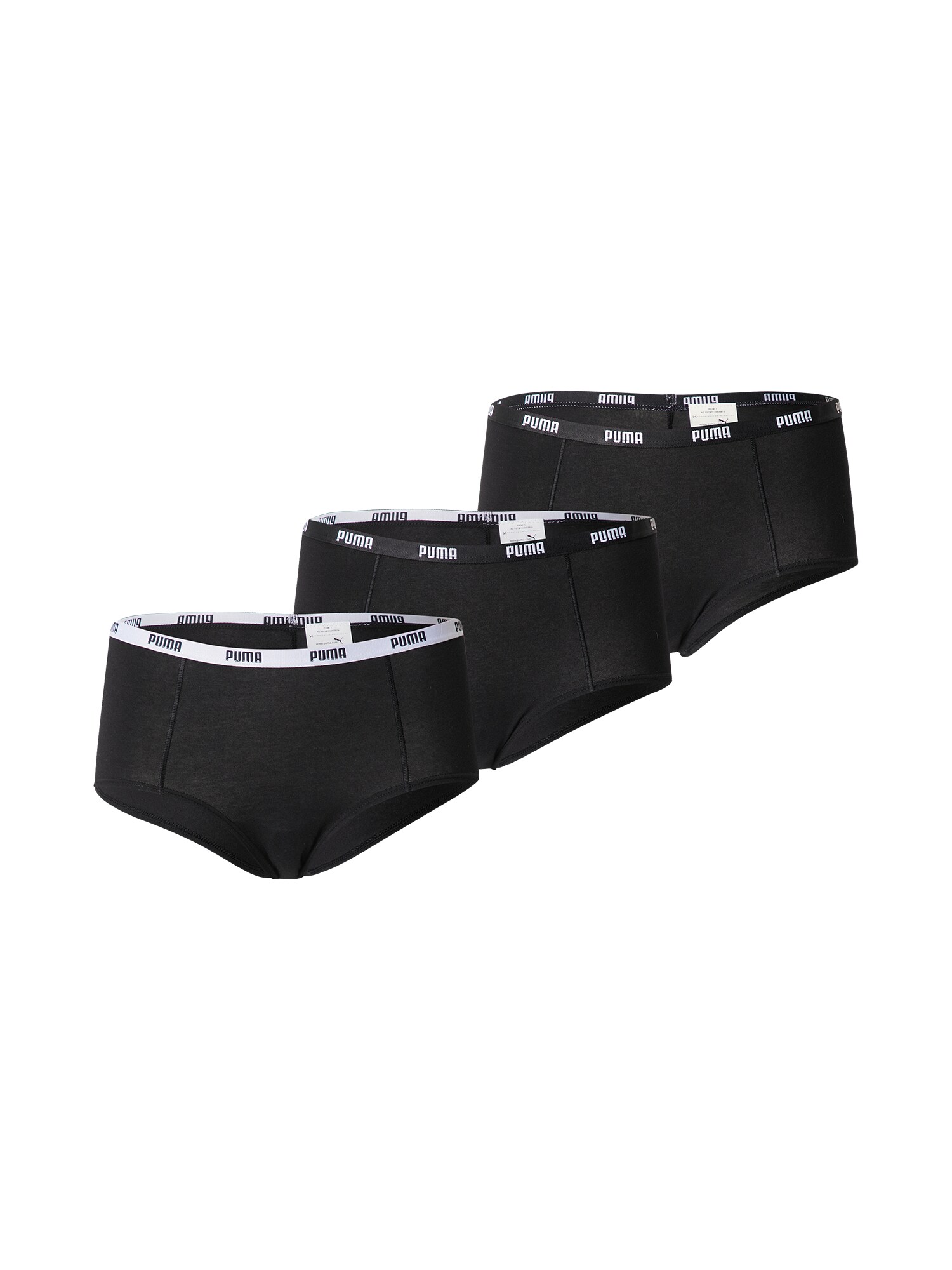 PUMA Chiloți  negru / alb