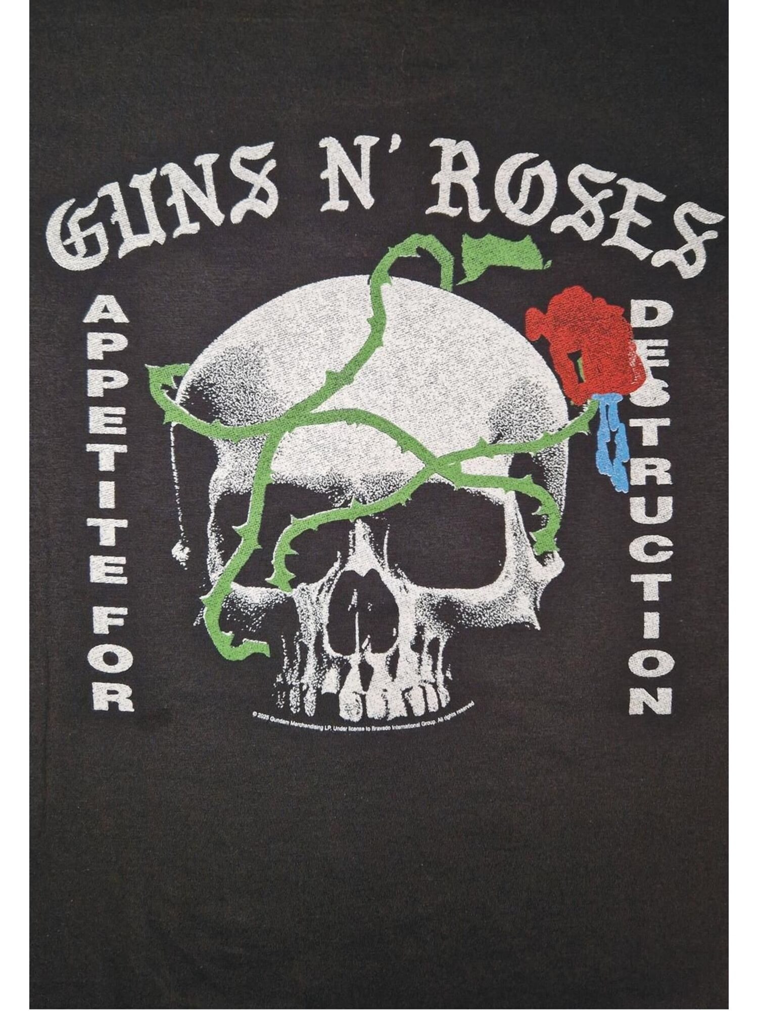 GUNS N' ROSES Camiseta 'Guns N´ Roses Skull Revision T-Shirt' negro – imagen 3