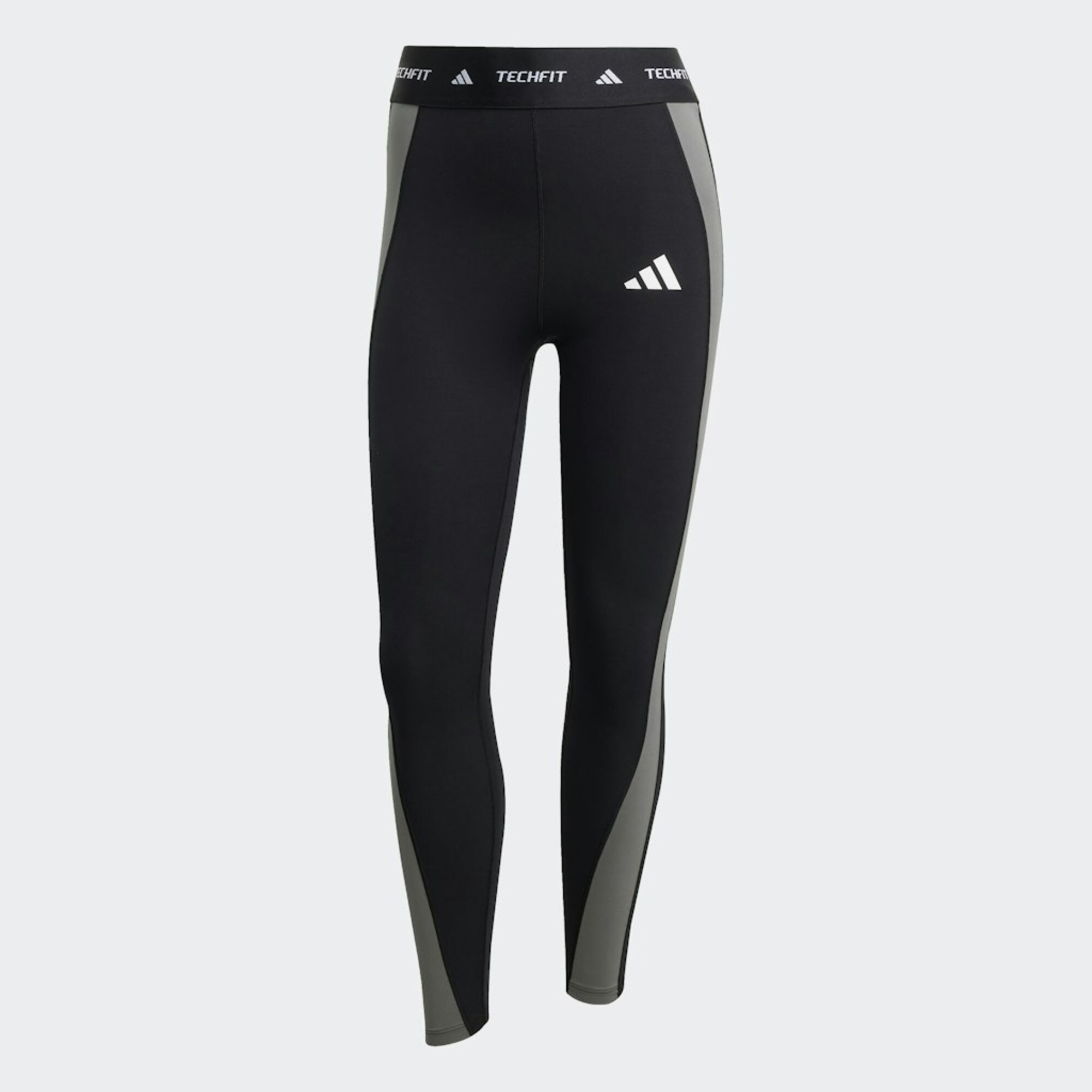 ADIDAS PERFORMANCE Sportnadrágok  szürke / fekete / fehér akciós termékkép 1