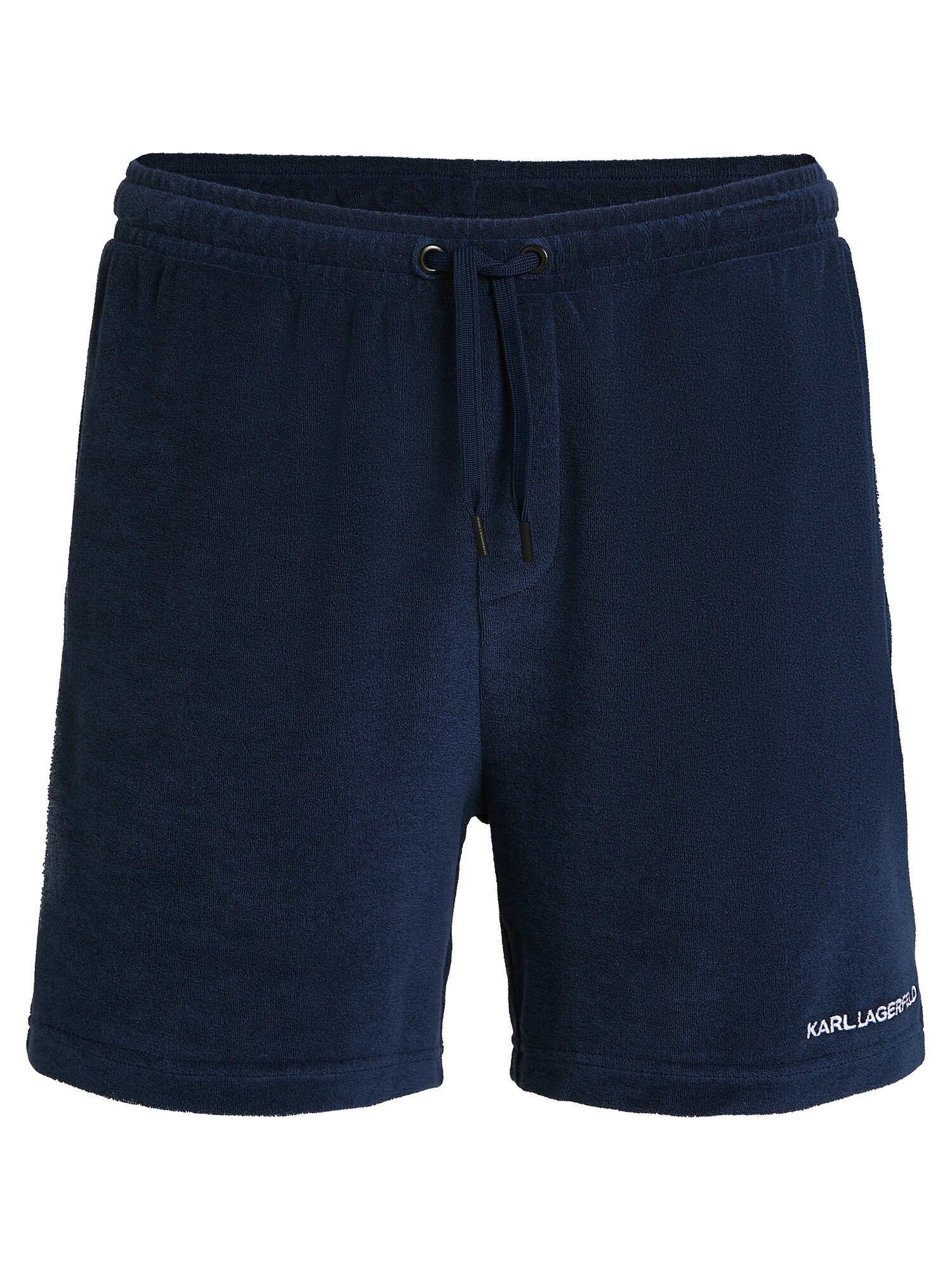 Karl Lagerfeld Pantaloni  bleumarin / alb