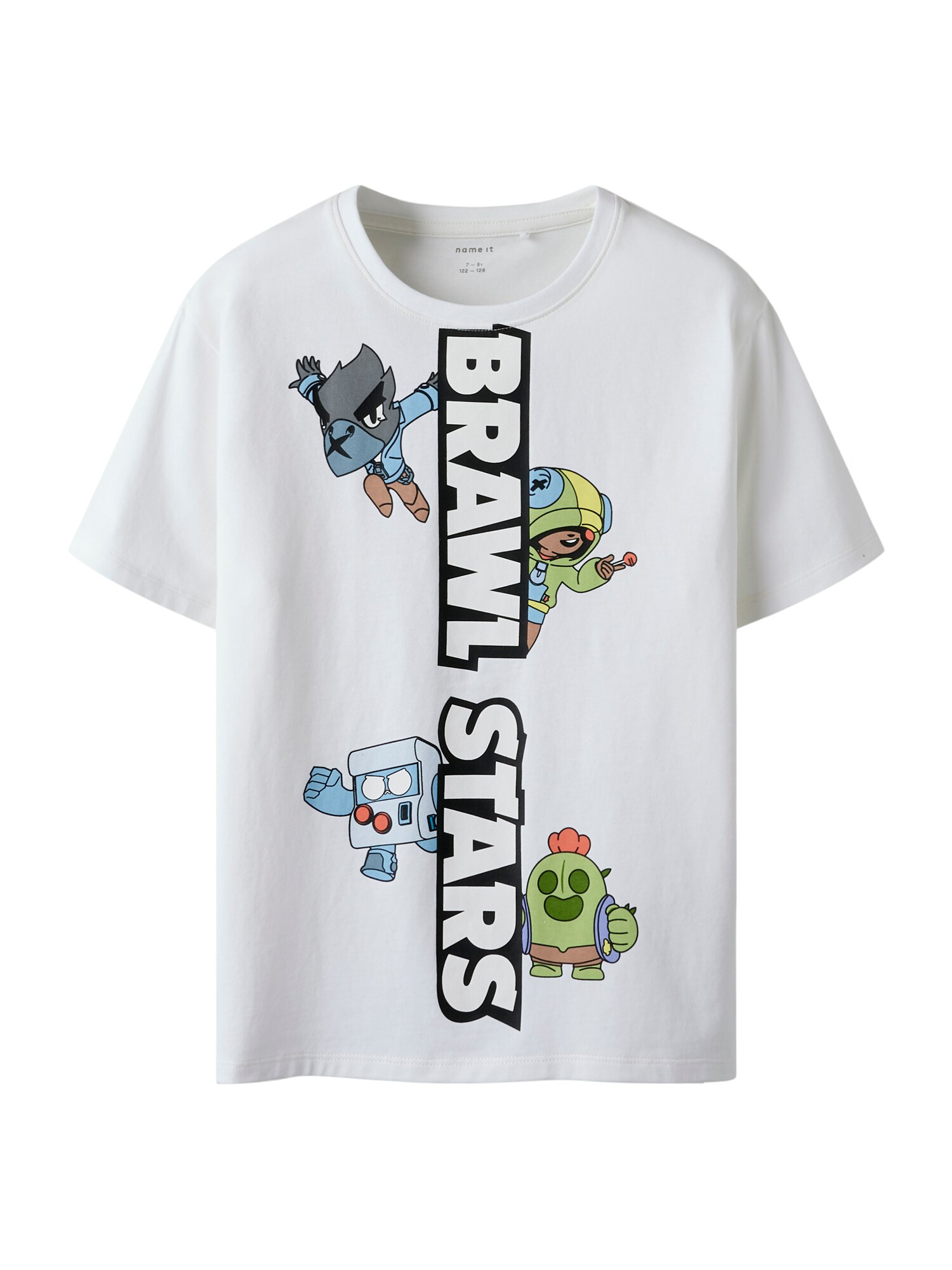 NAME IT Tricou 'NKMJOK BRWLST'  albastru deschis / verde / negru / alb